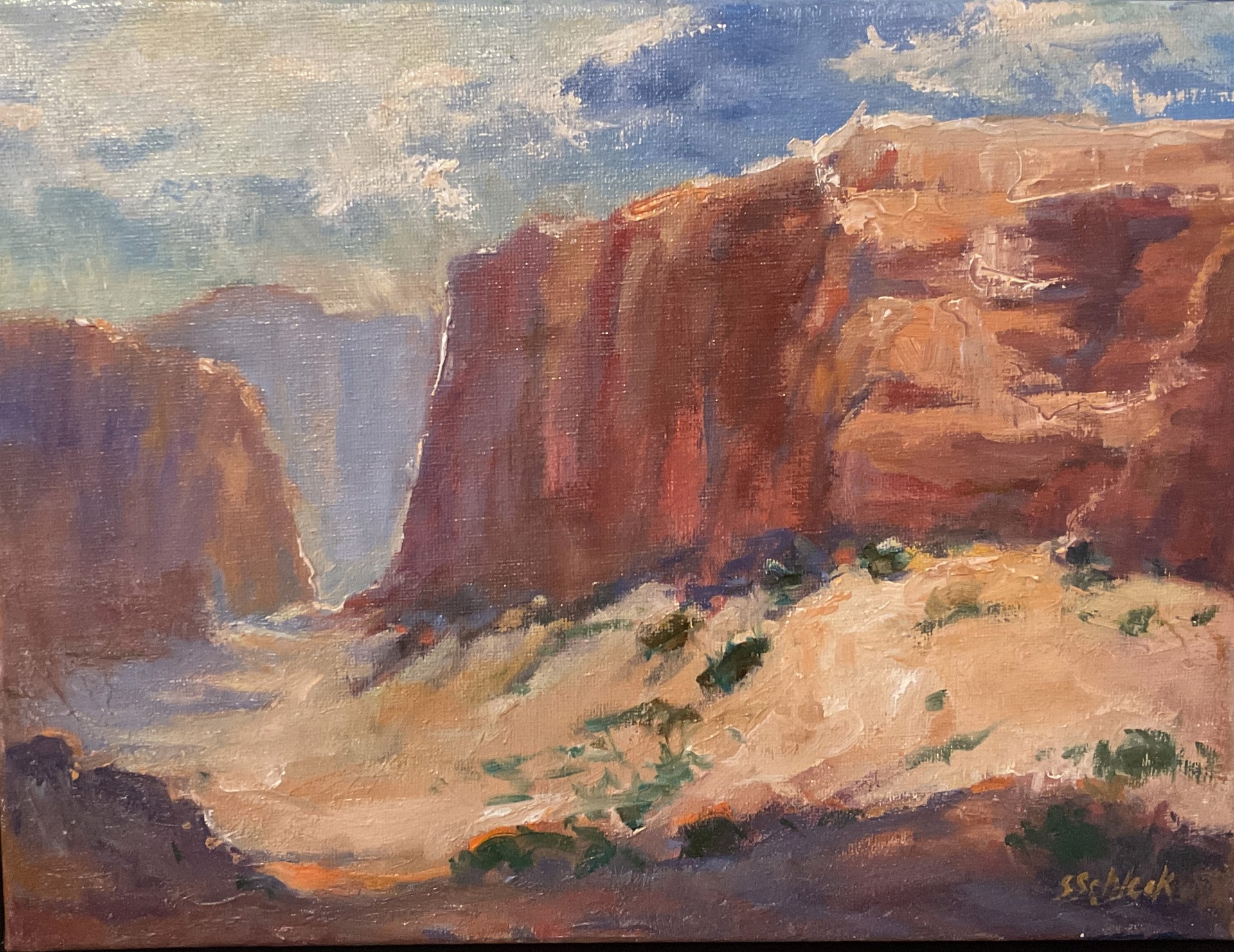 "Ghost Ranch Red Wall" by Suzanne Schleck