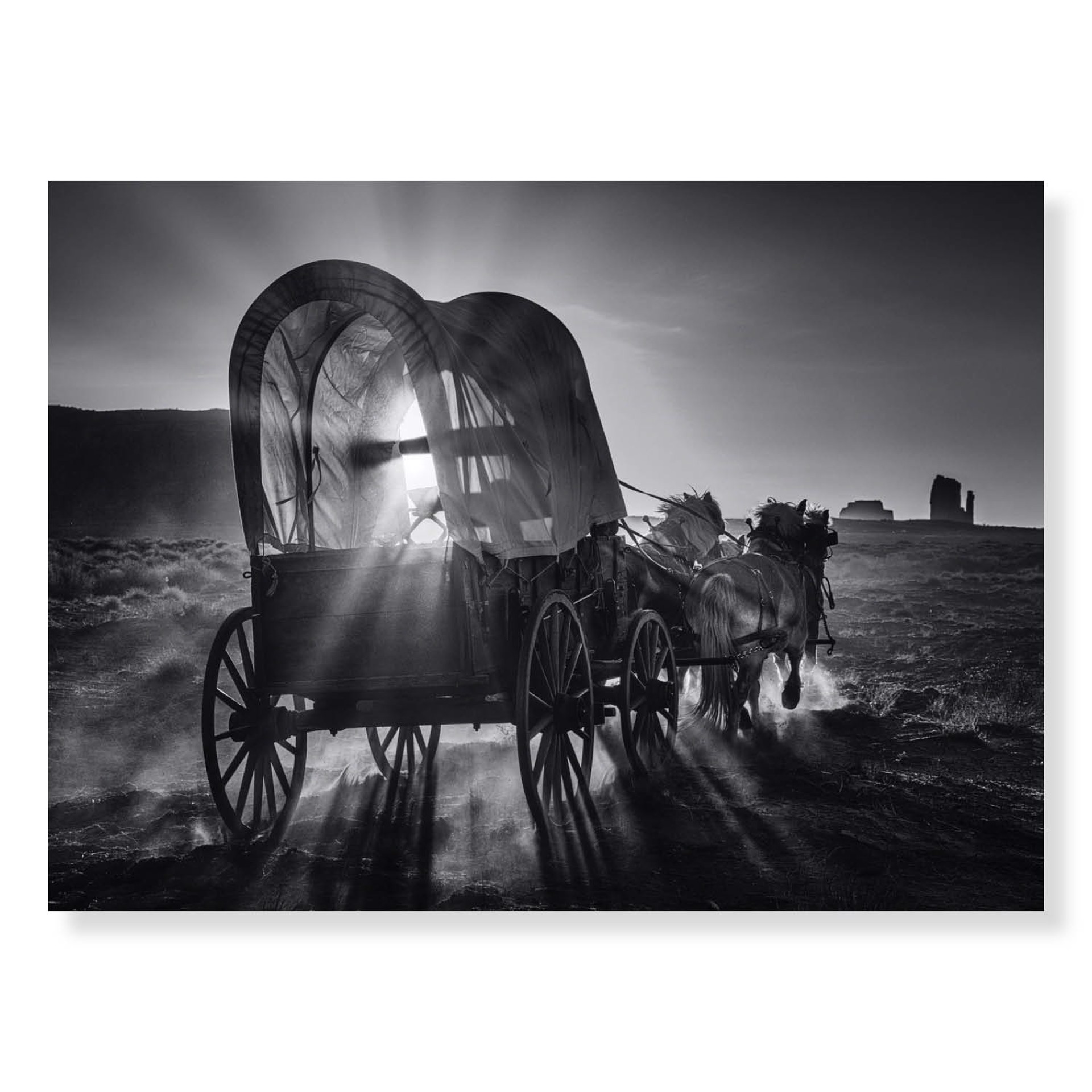 Wagon Wheel by David Yarrow