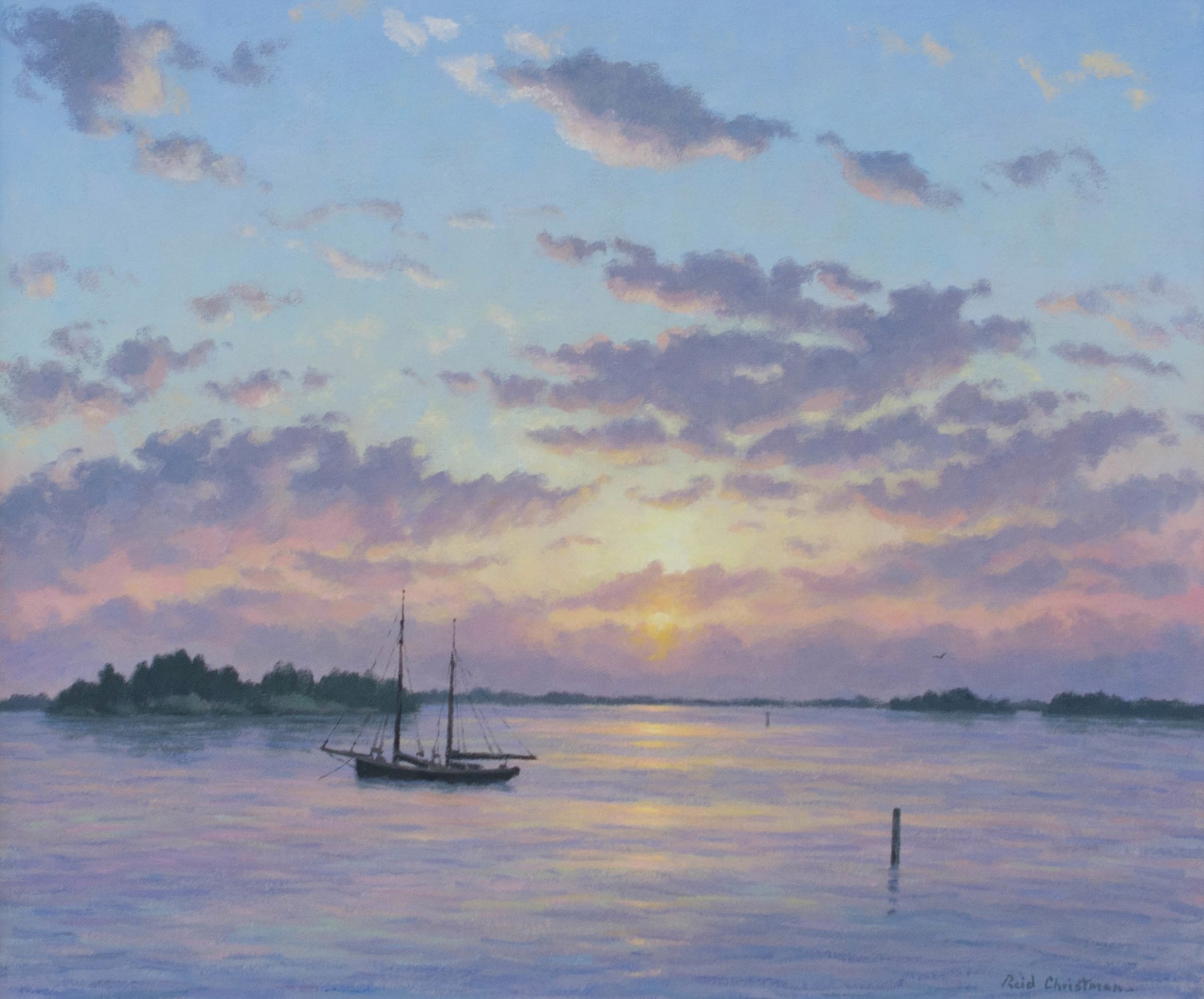 Indian River Sunrise by Reid Christman