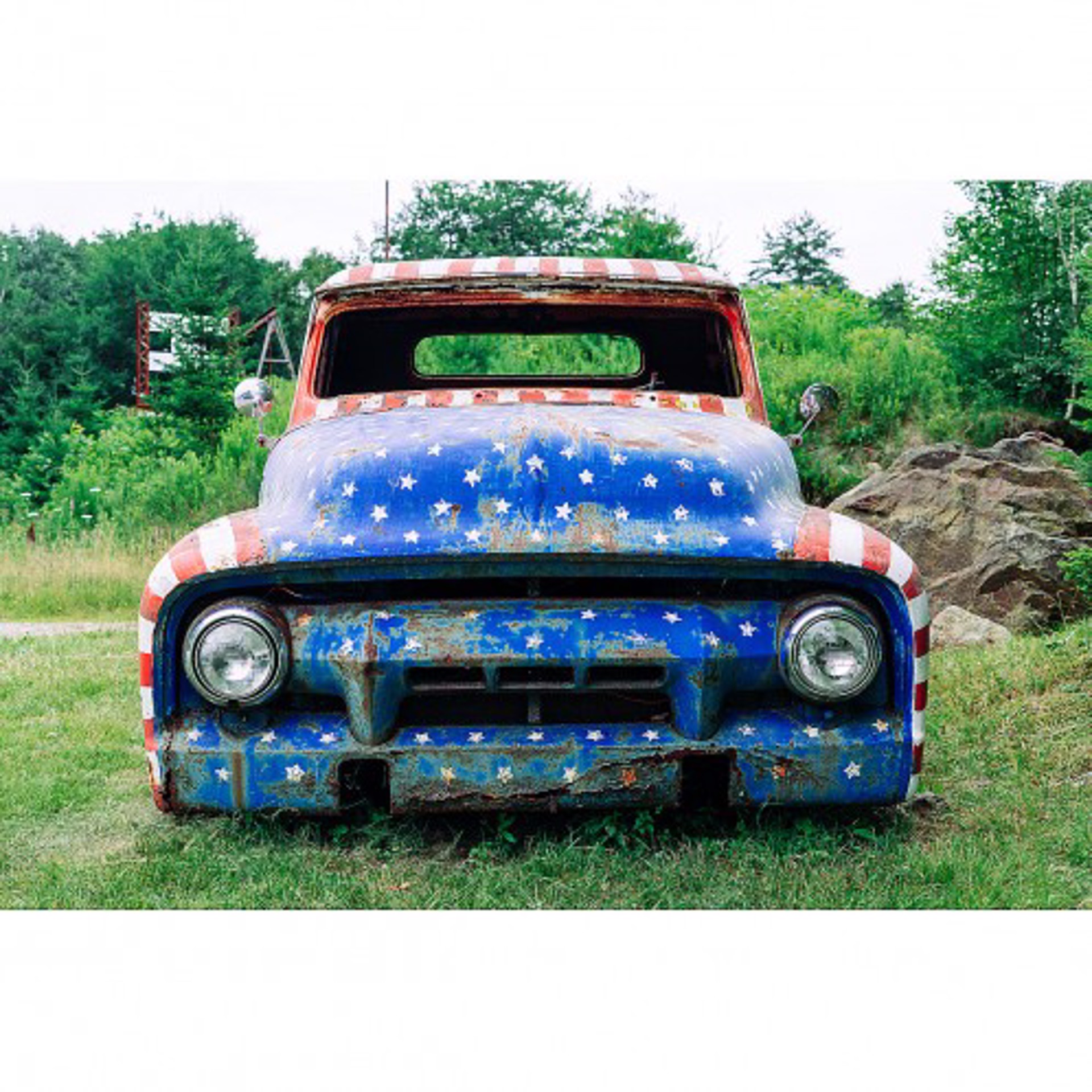 Stars and Stripes Truck by Peter Mendelson