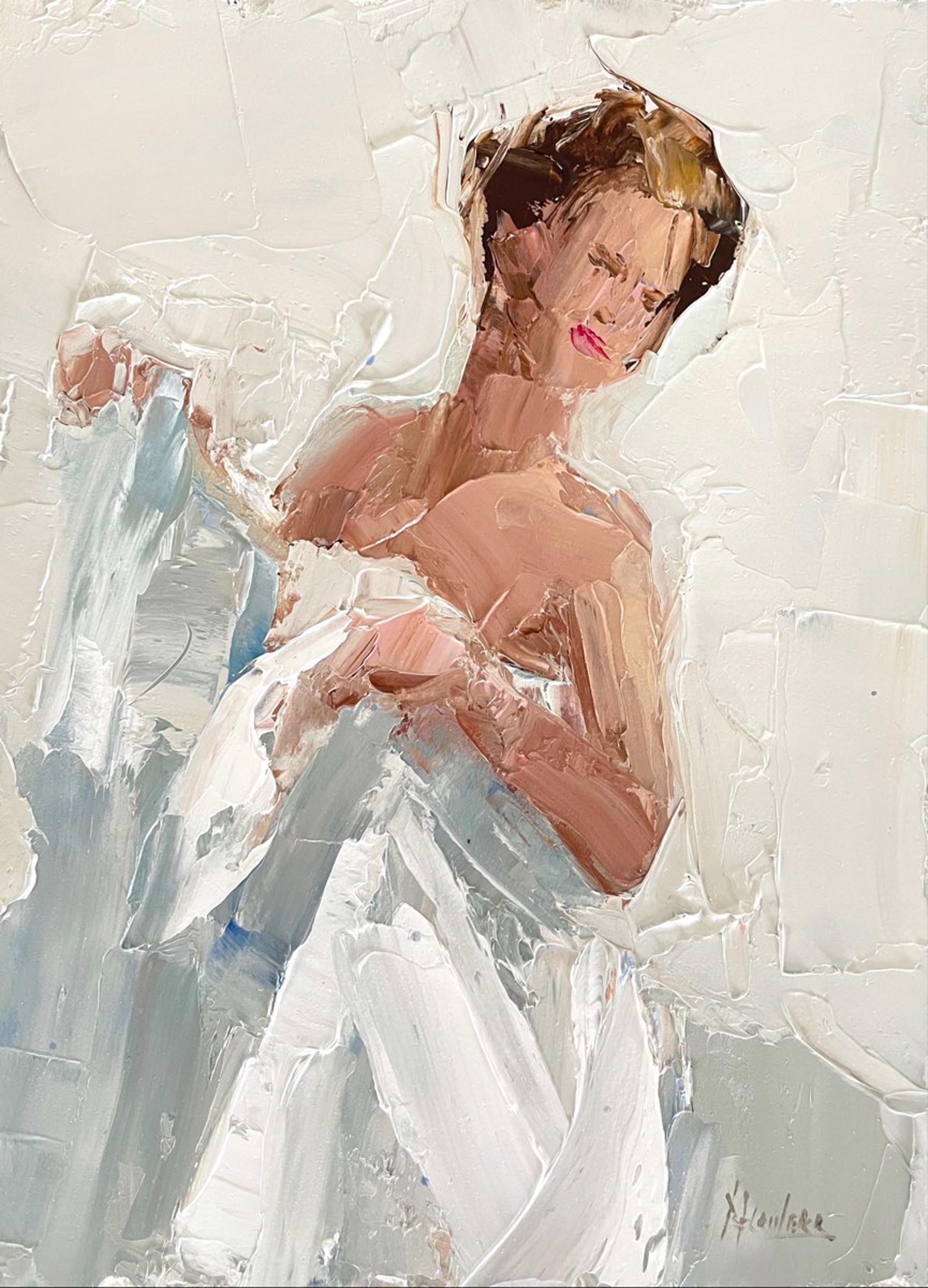 After The Bath by Barbara Flowers