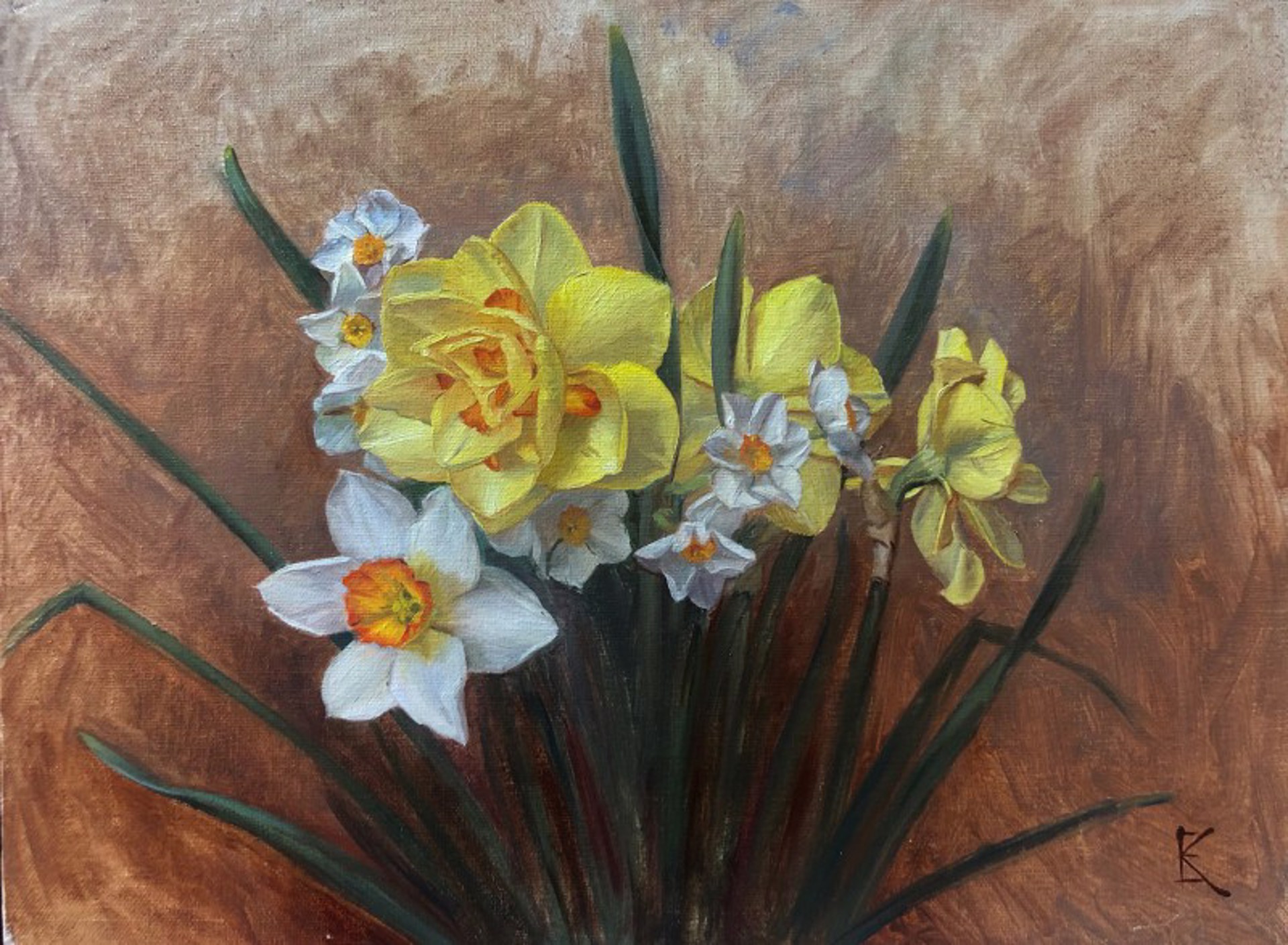 Spring Daffodils by Kathryn Engberg