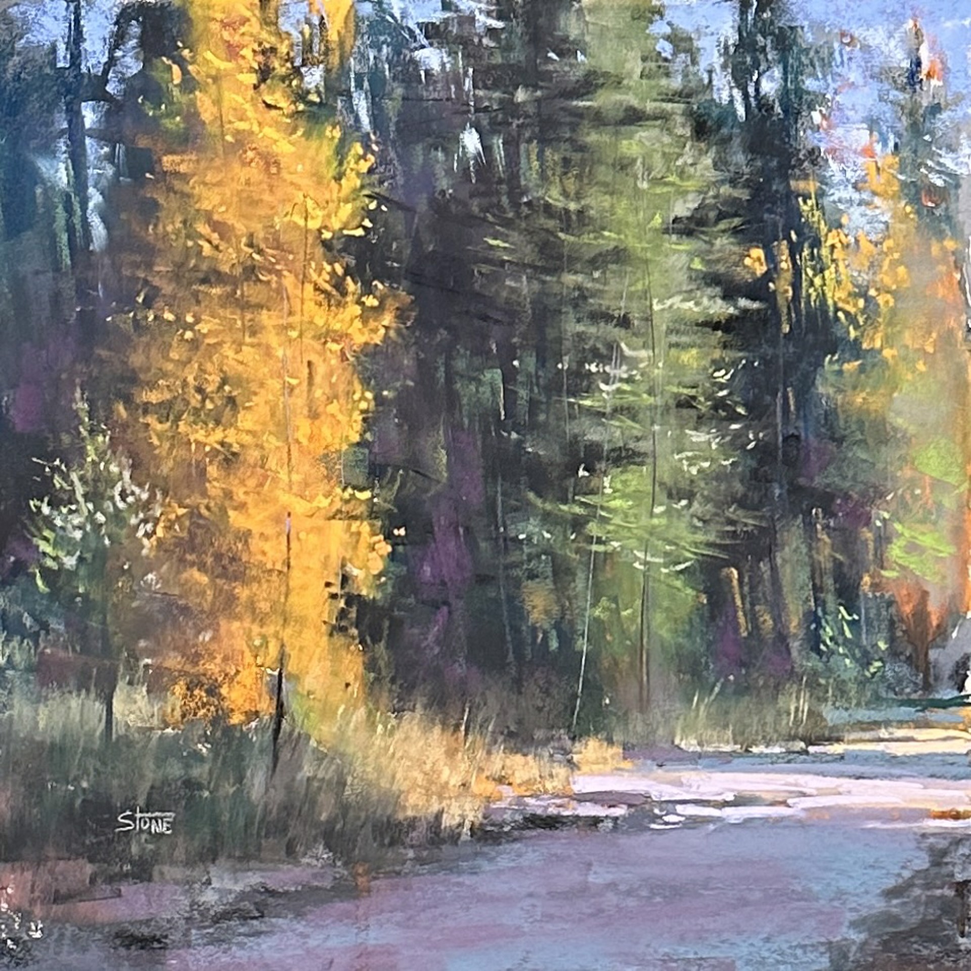 The Road to Autumn by Greg Stone