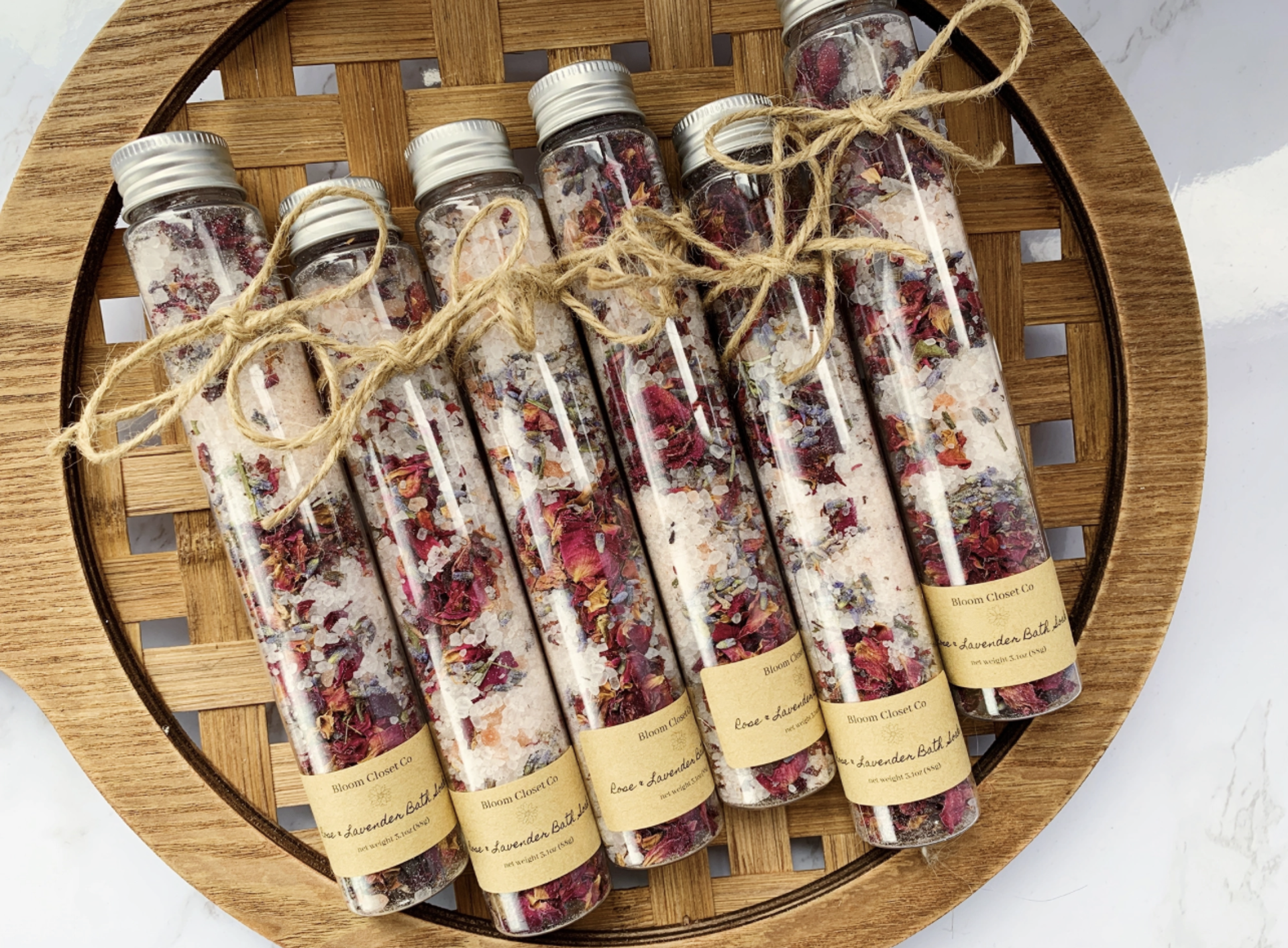Bath Salts | Rose and Lavender by Bloom Closet