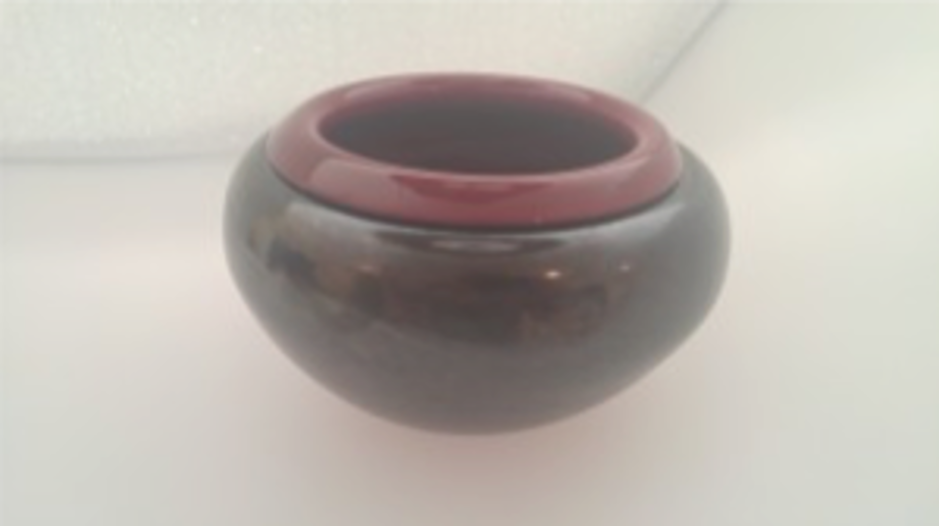 Blood and Bronze Tall Bowl by Hayden MacRae