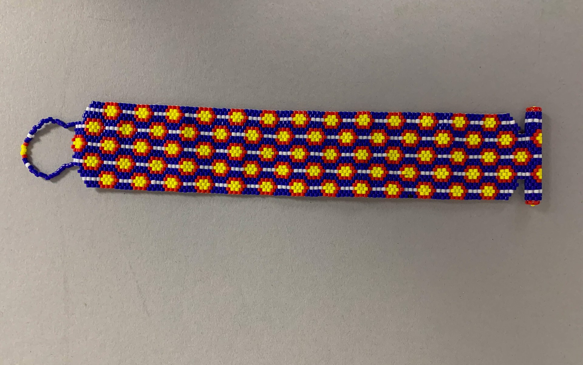 Geometric Colorado Flag Bracelet by Sandalio I. Olvera