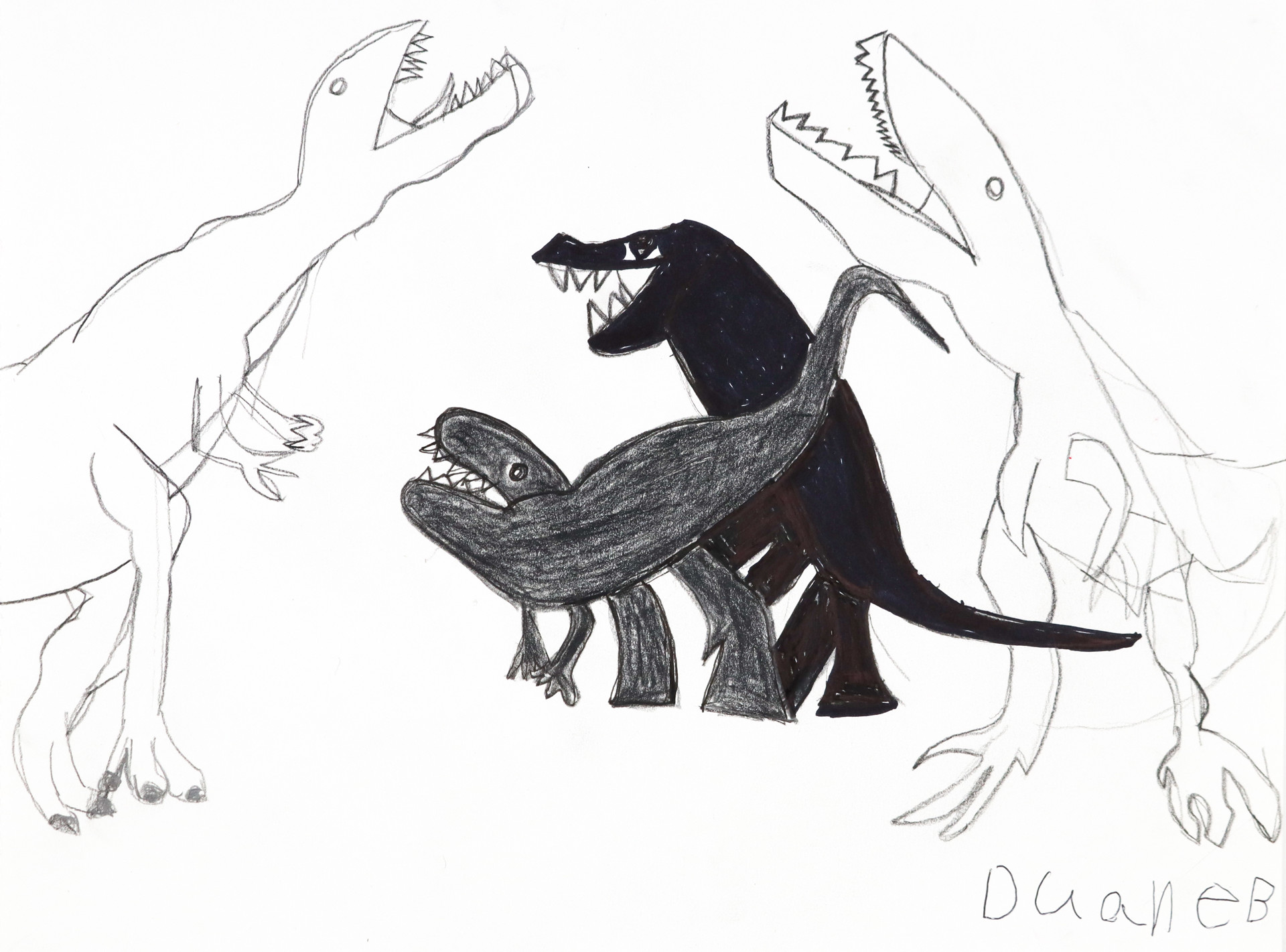Dinosaurs by Duane Blacksheare-Staton