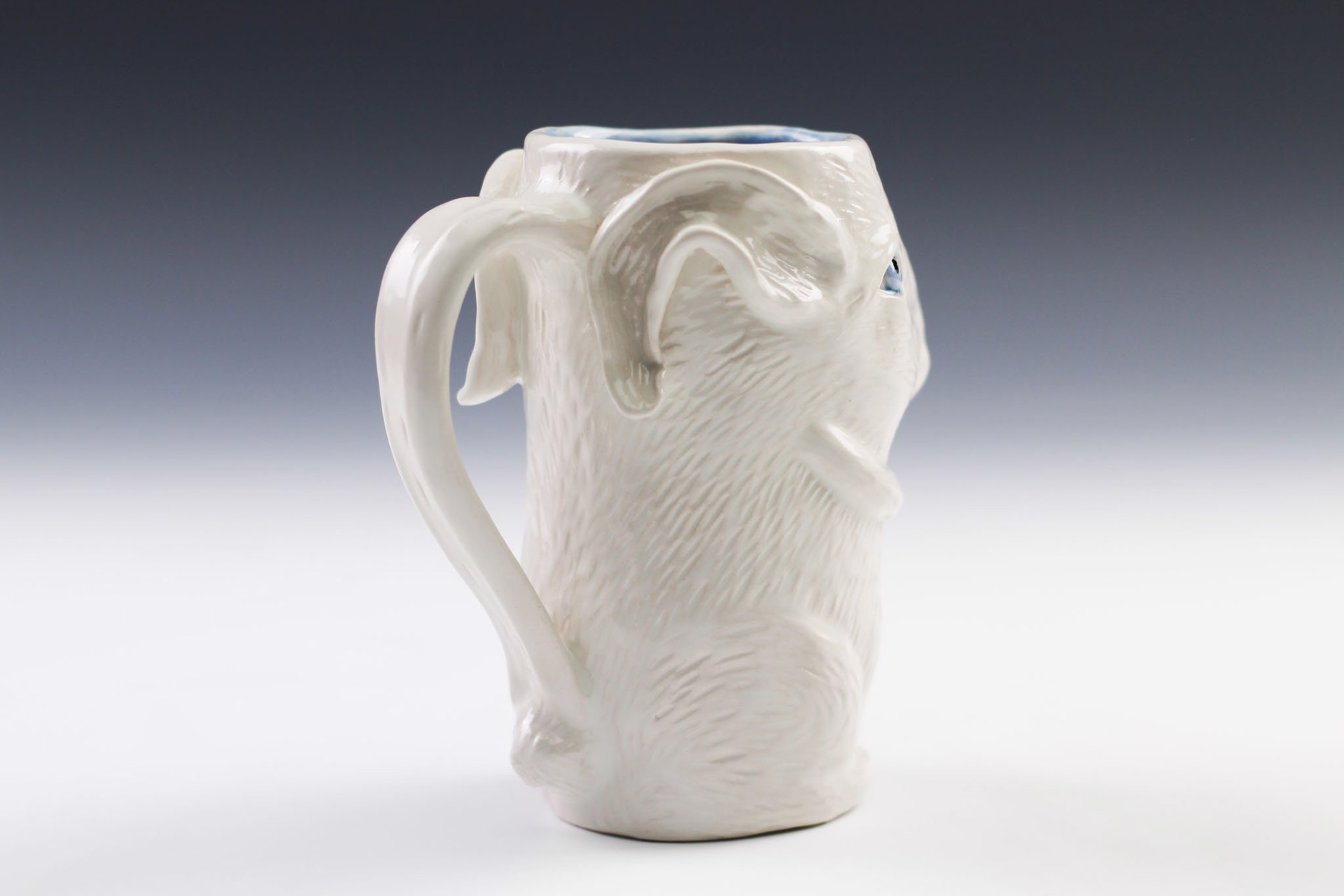 Rabbit Mug by Debbie Kupinsky