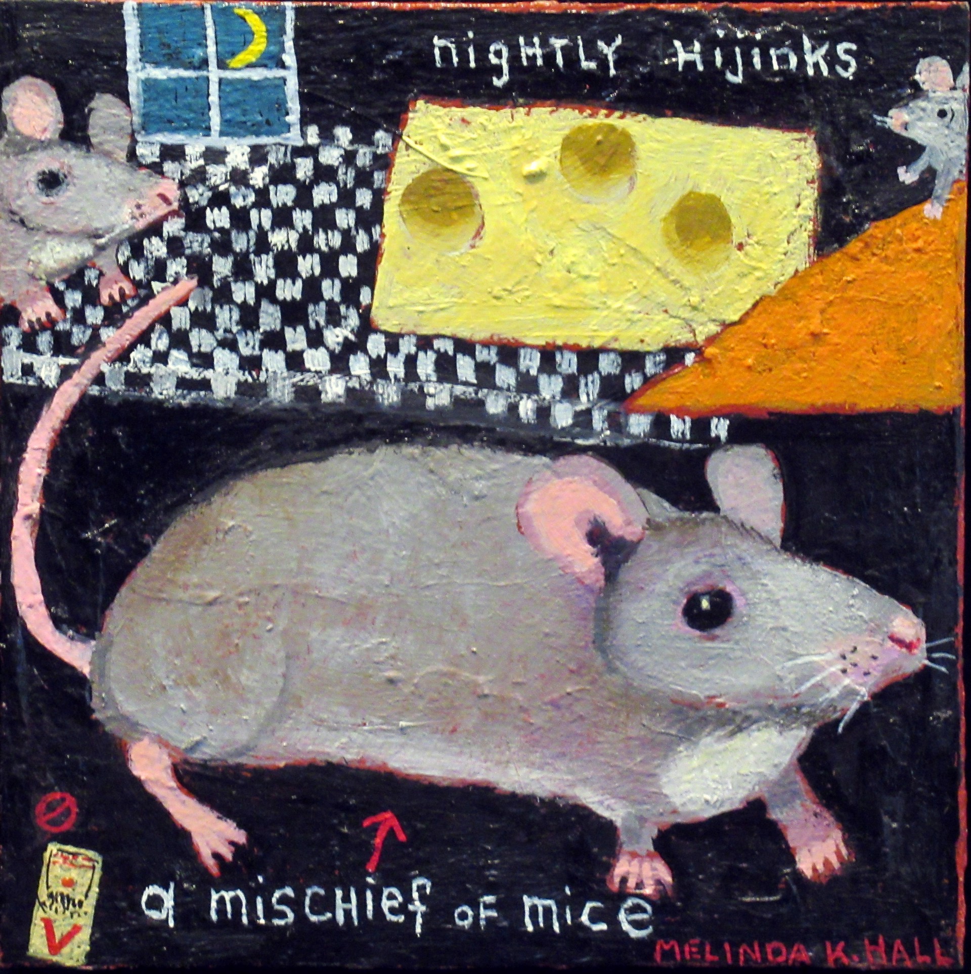 Nightly Hijinks:  A Mischief of Mice by Melinda K. Hall