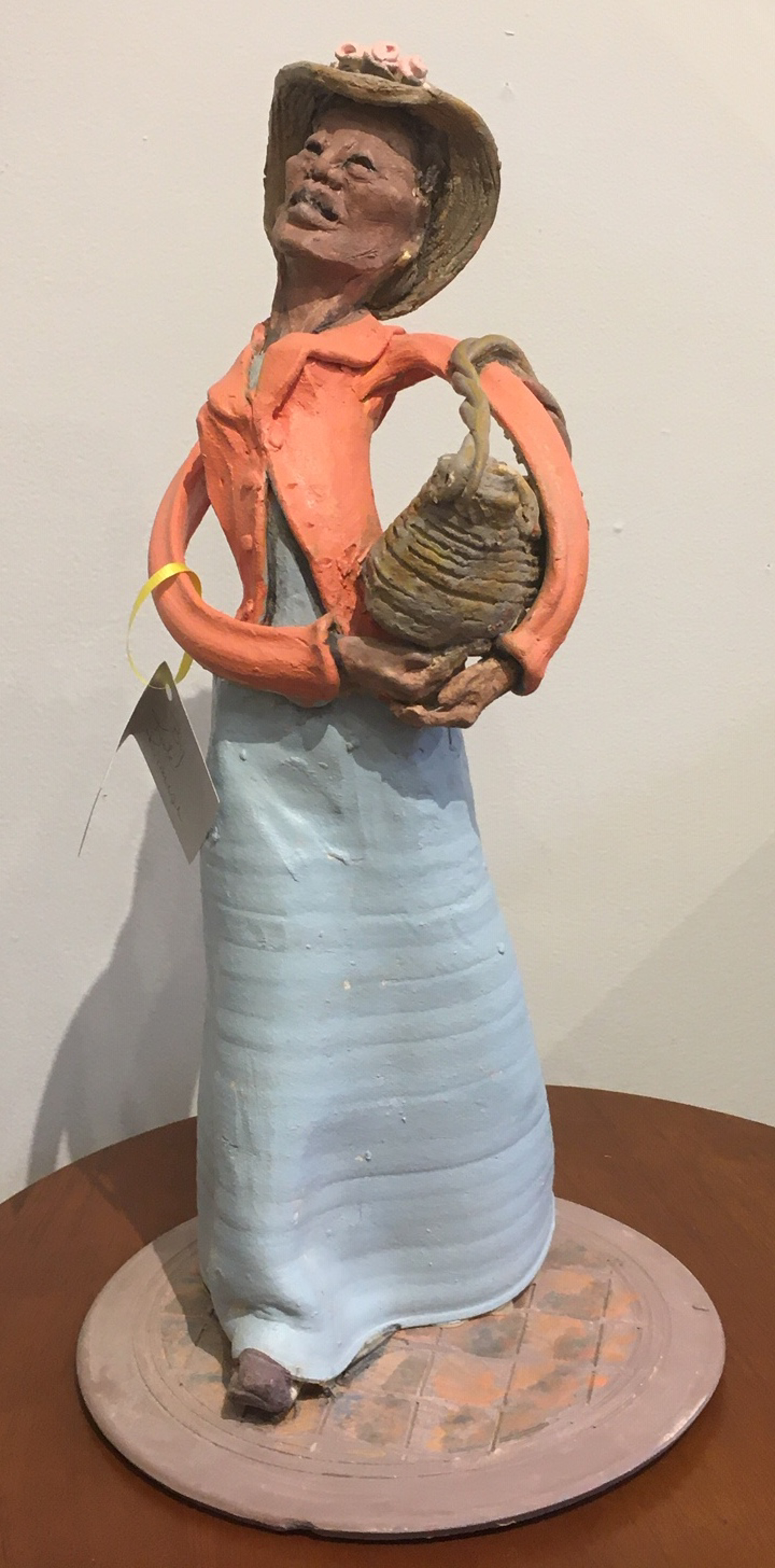 Gullah Woman With Purse by Kate Krause