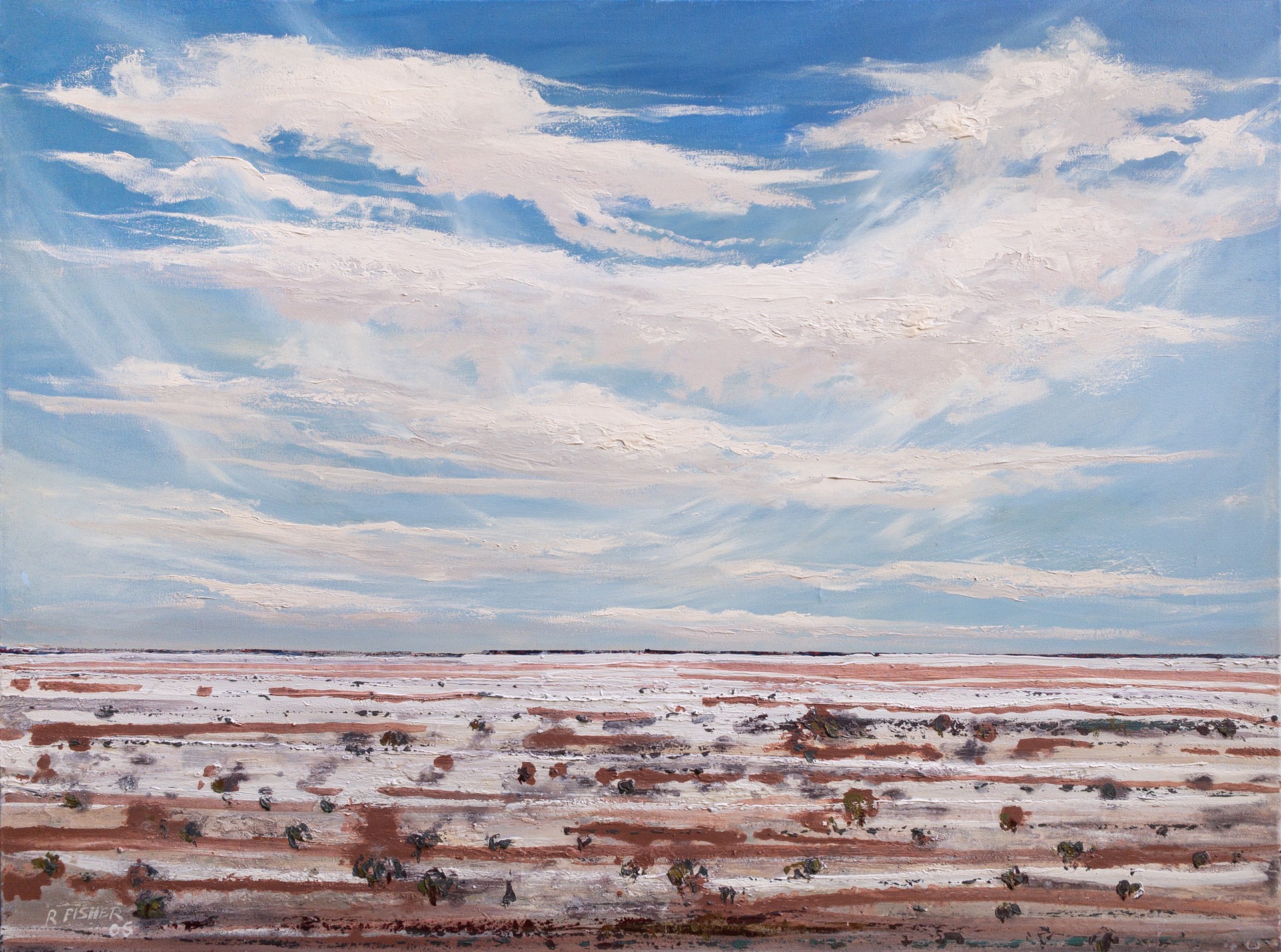 Lake Eyre - A Geologist Trek by Robert Fisher