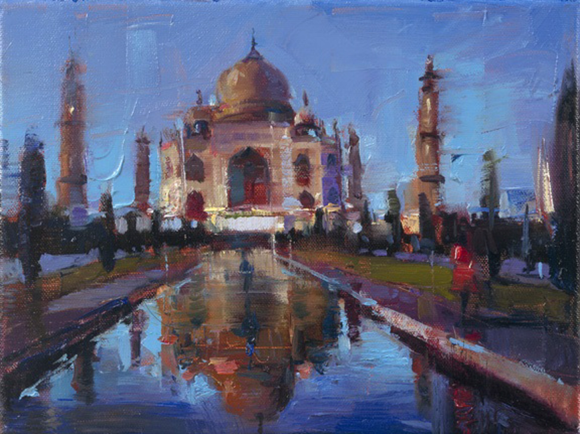 Taj Mahal Postcards From Around the World by Michael Flohr