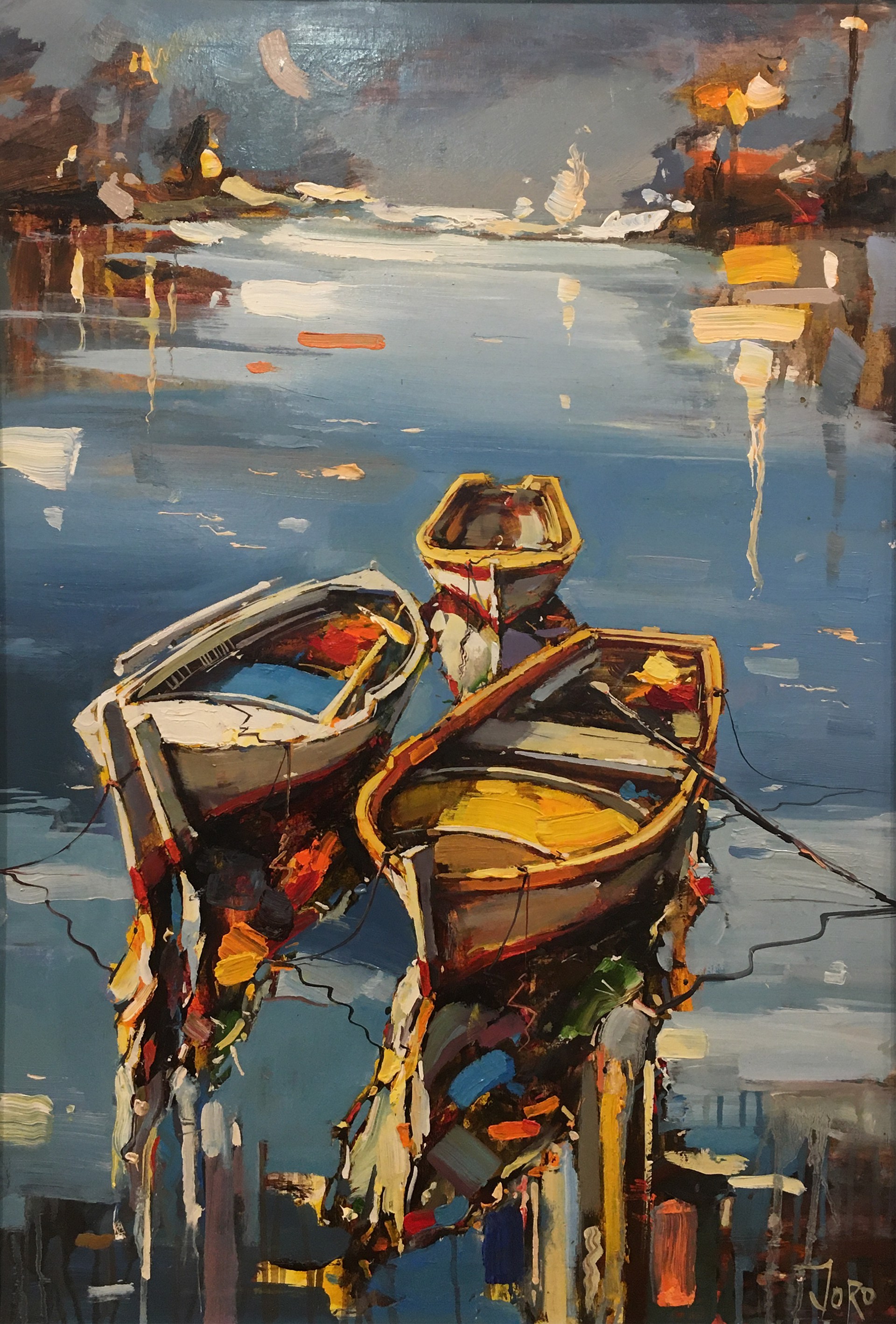 Boats (SOLD) by GEORGI KOLAROV
