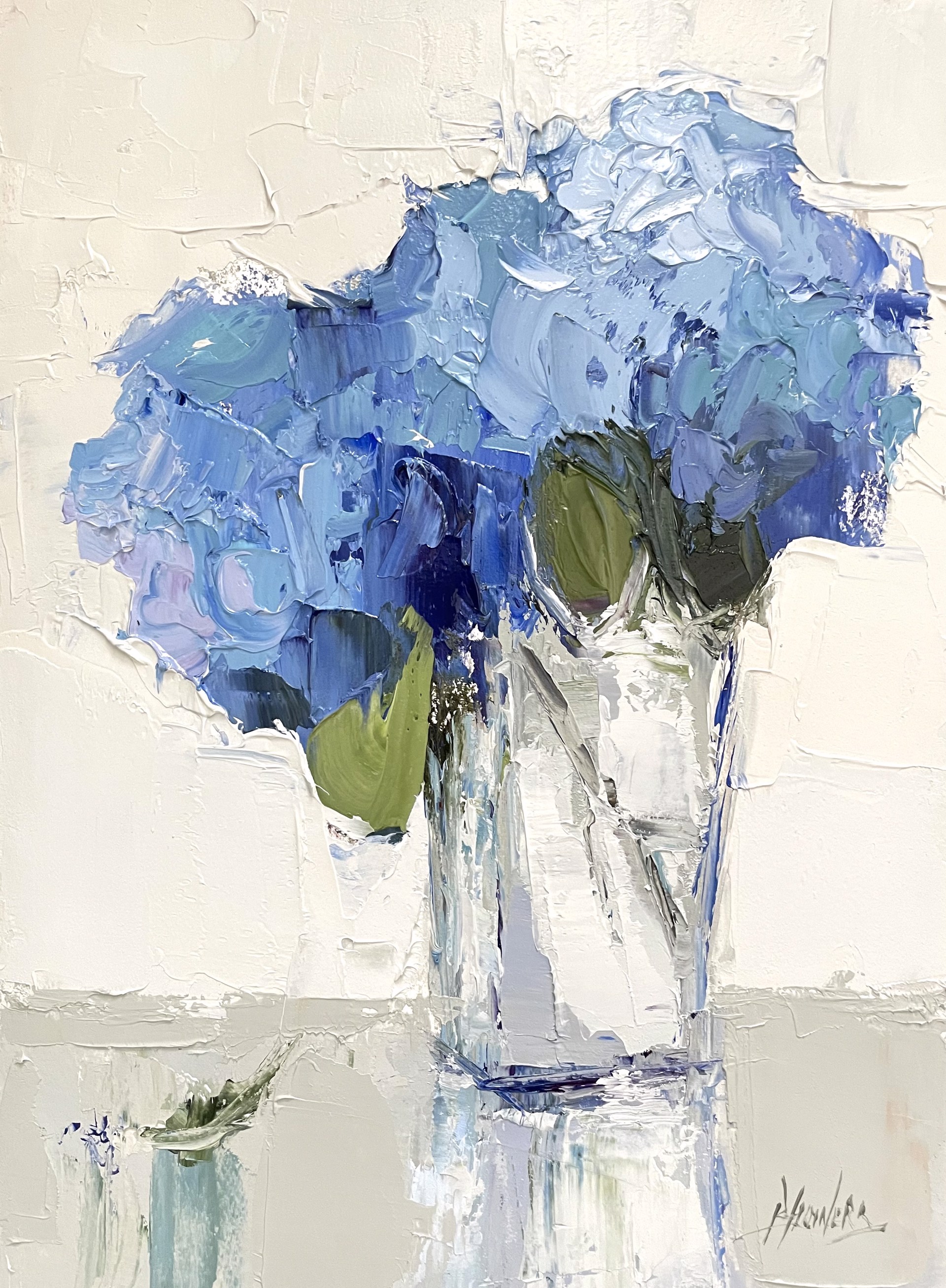 Summer Hydrangeas by Barbara Flowers