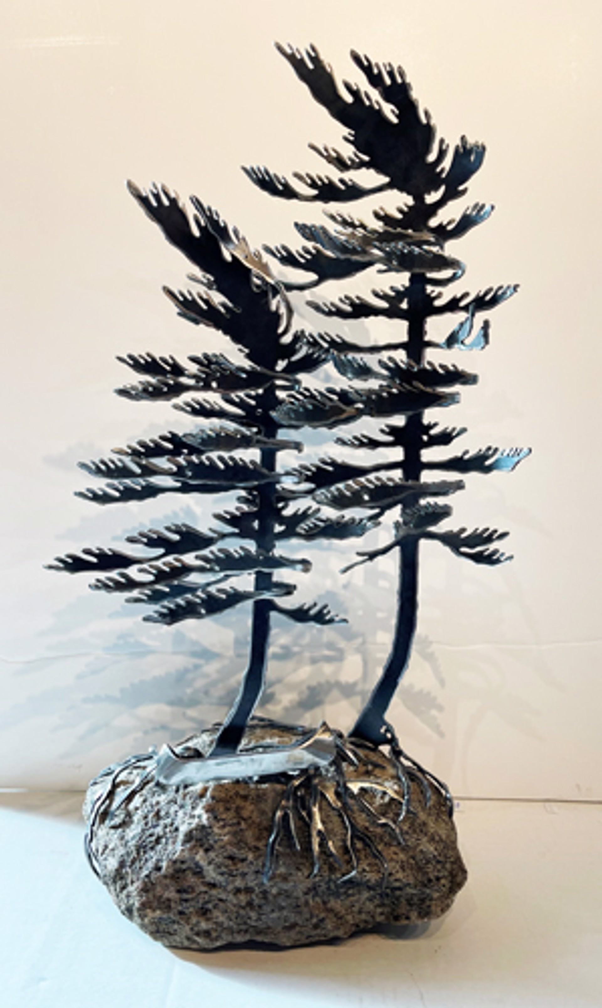 Two Windswept Pine 659532 by Cathy Mark