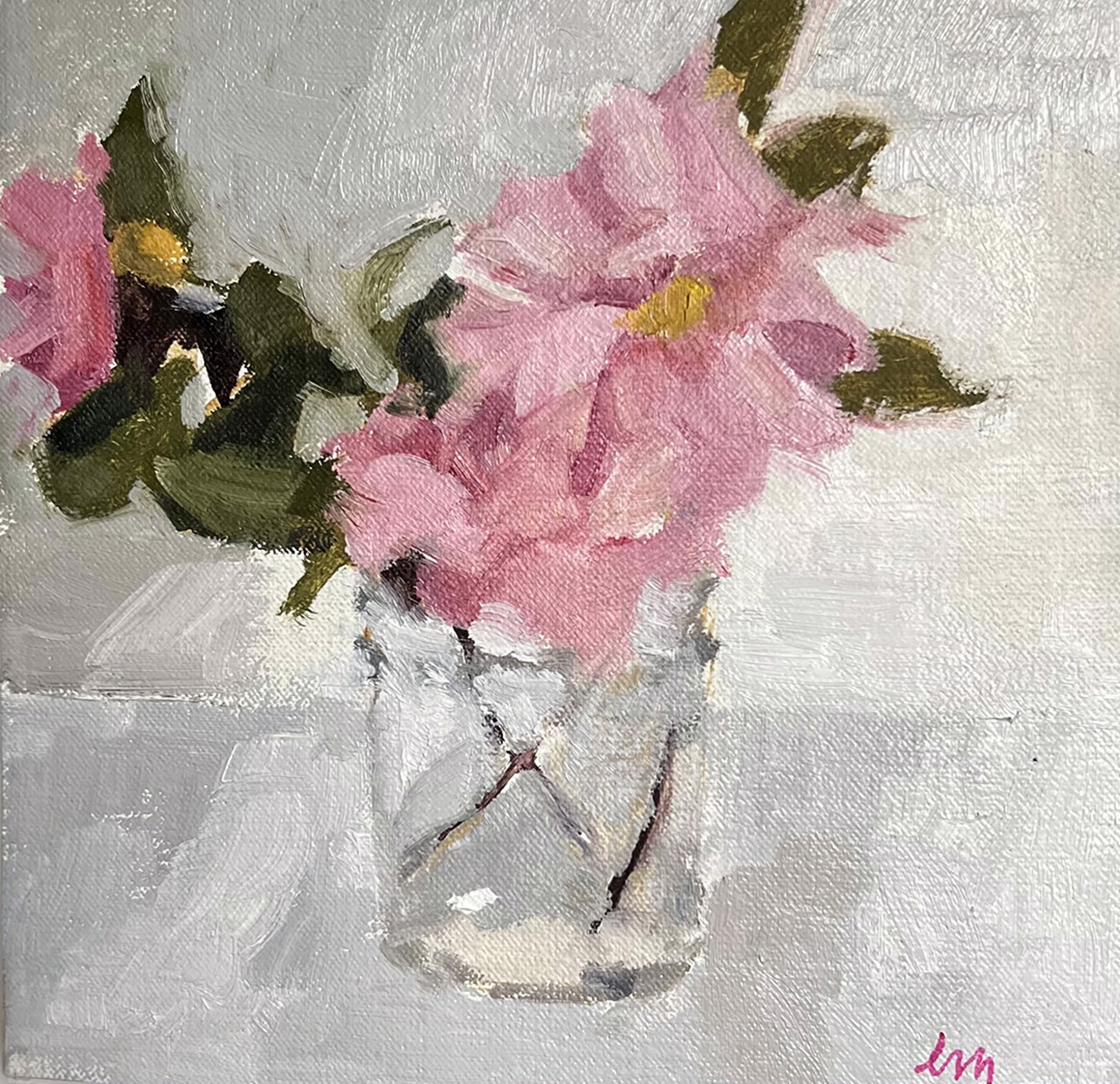 Pink Camellia by Laura Murphey