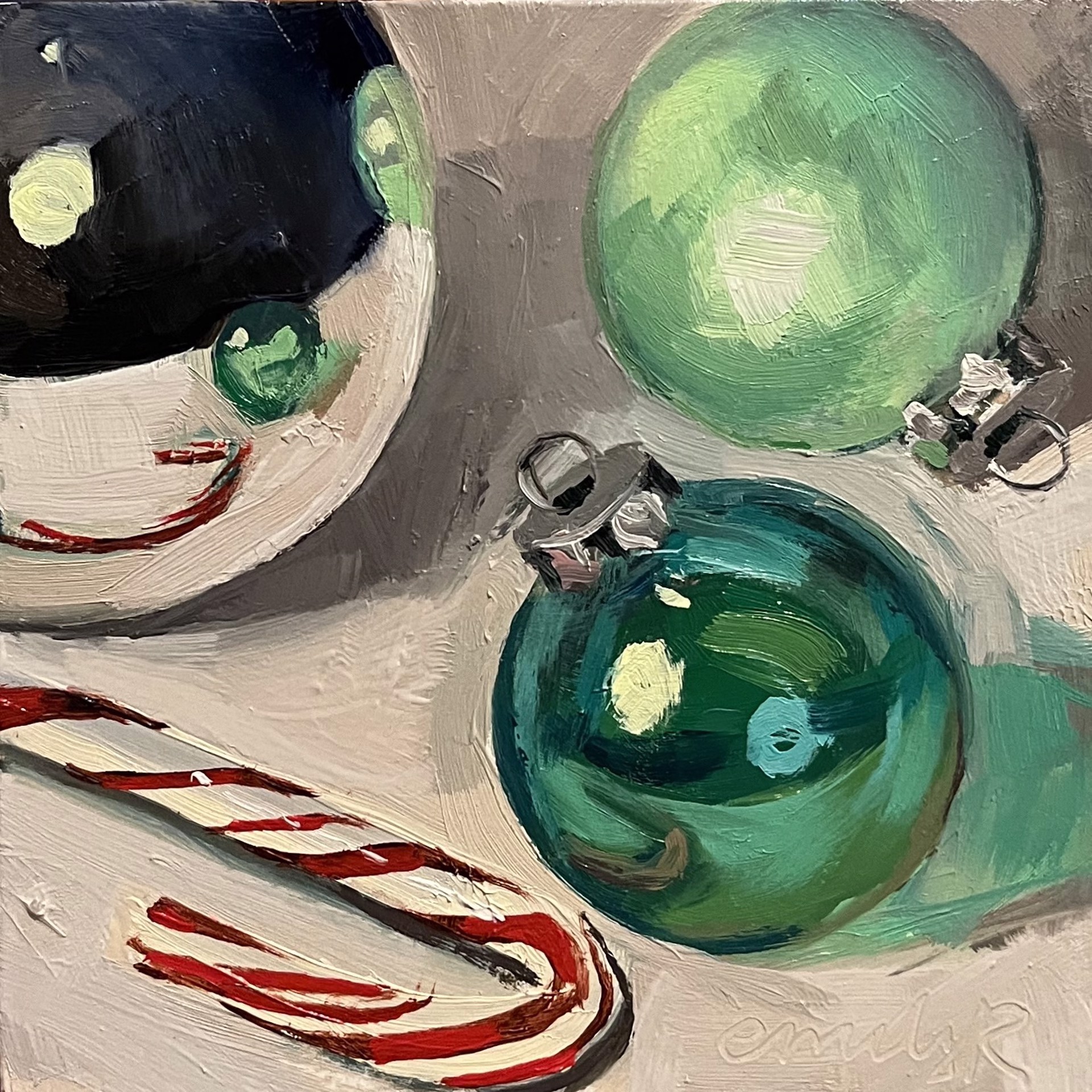 Christmas Baubles VI by Emily Ryals