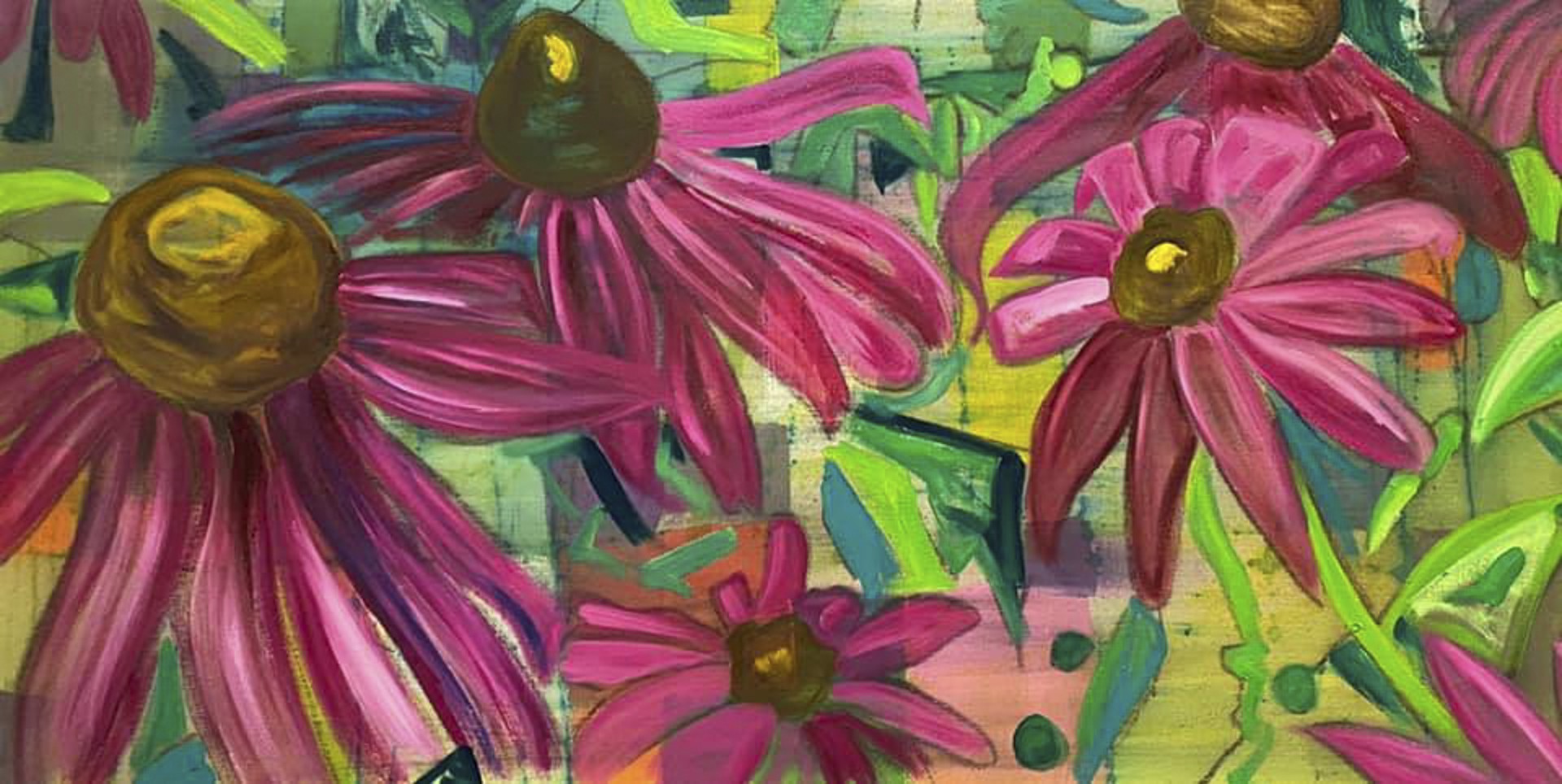 Coneflowers by Margaret Clifford-Bandstra