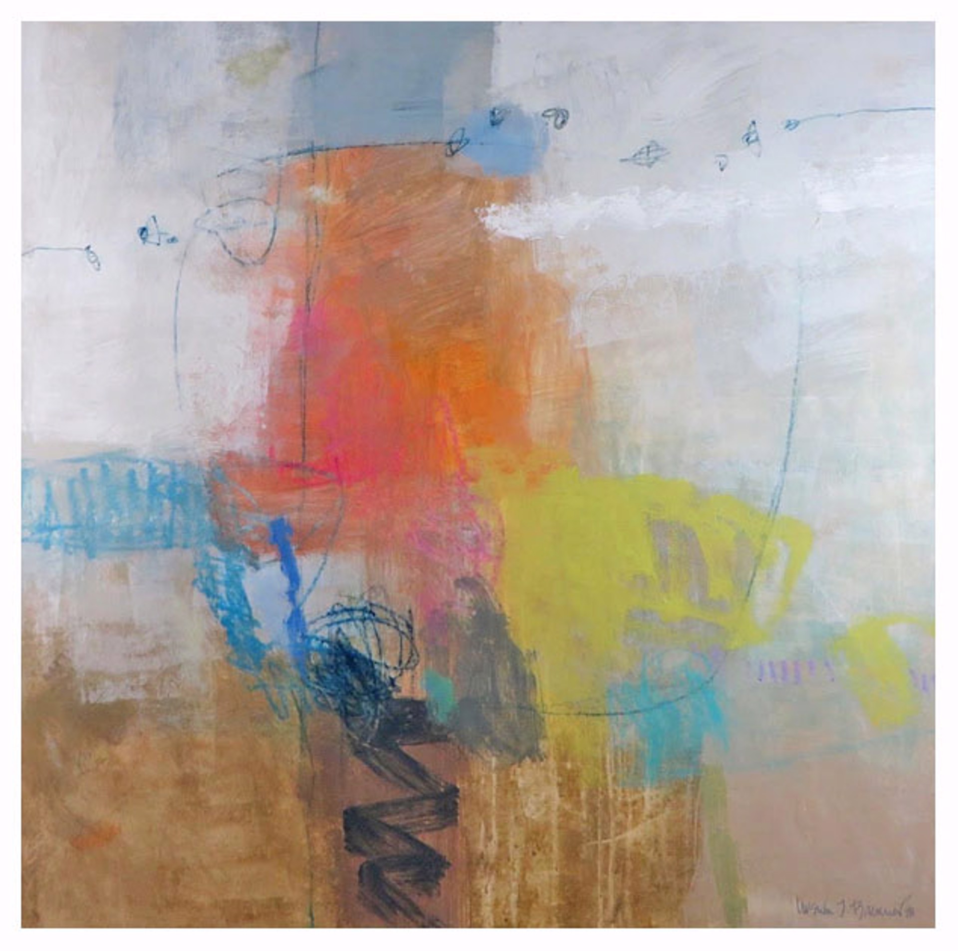 Abstract Energy XXIII by Ursula Brenner