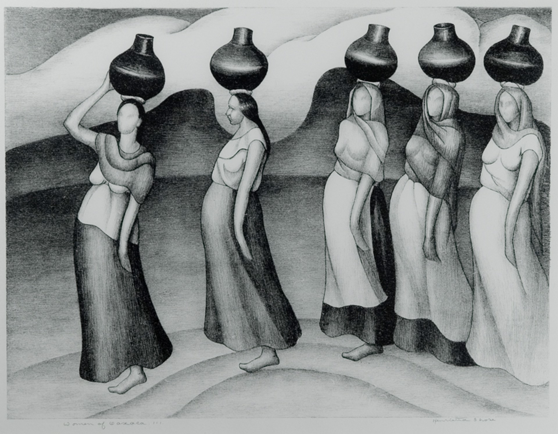 Women of Oaxaca by Henrietta Shore