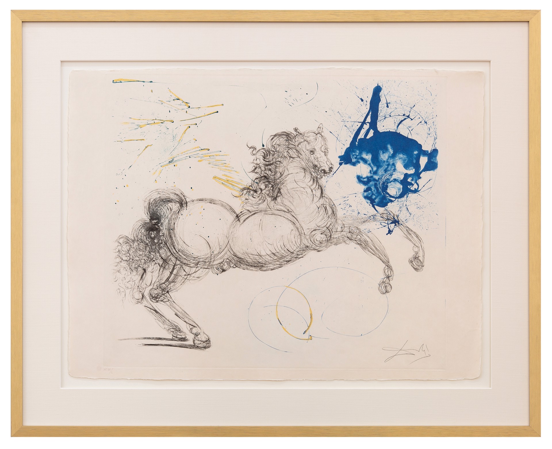 Mythology "Pegasus" by Salvador Dalí