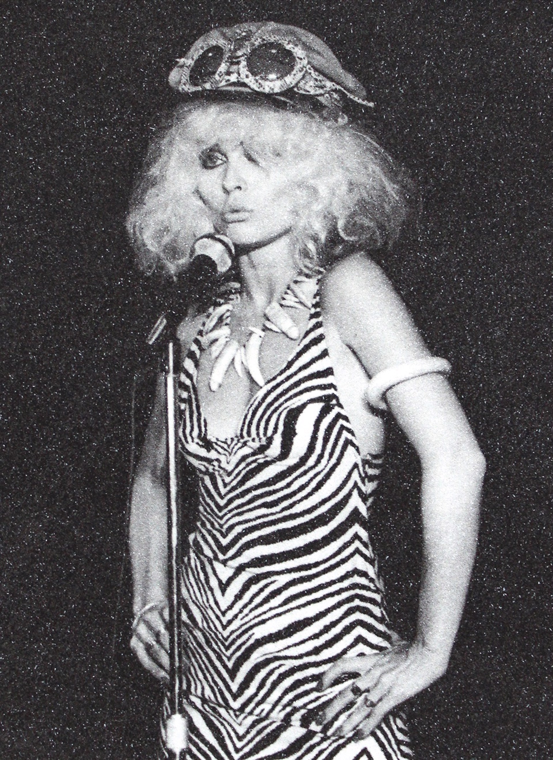 Debbie Harry, Max's Kansas City, NYC, 1976 by Bob Gruen