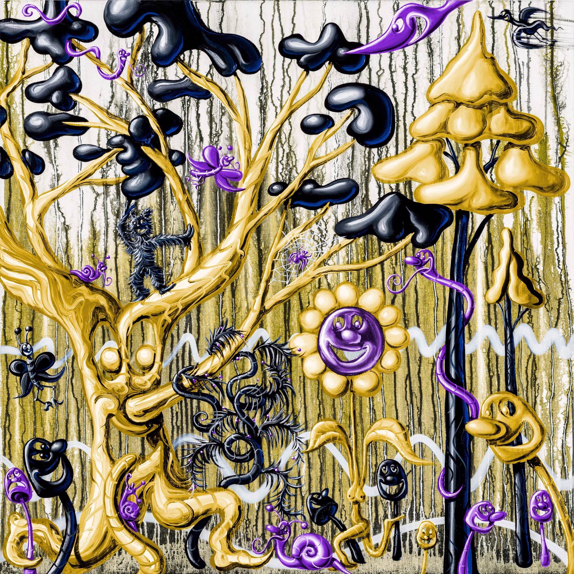 Furungle Gold by Kenny Scharf