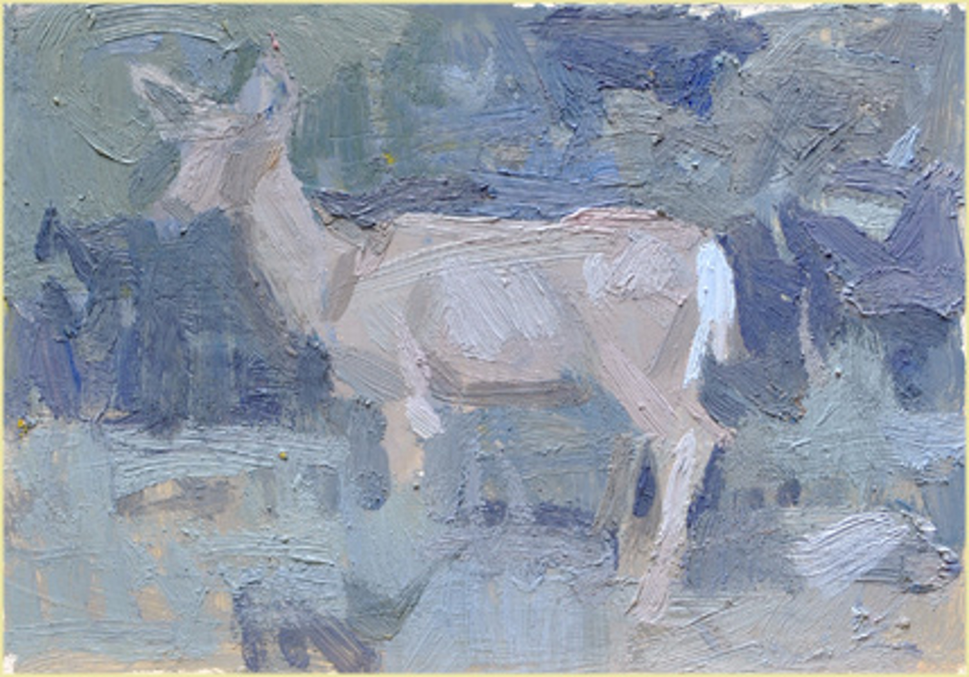 Sage + Deer by Kevin Weckbach