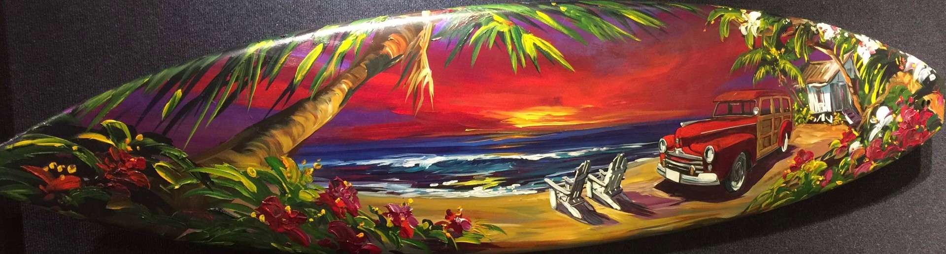Surfboard: Sunset Ride by 