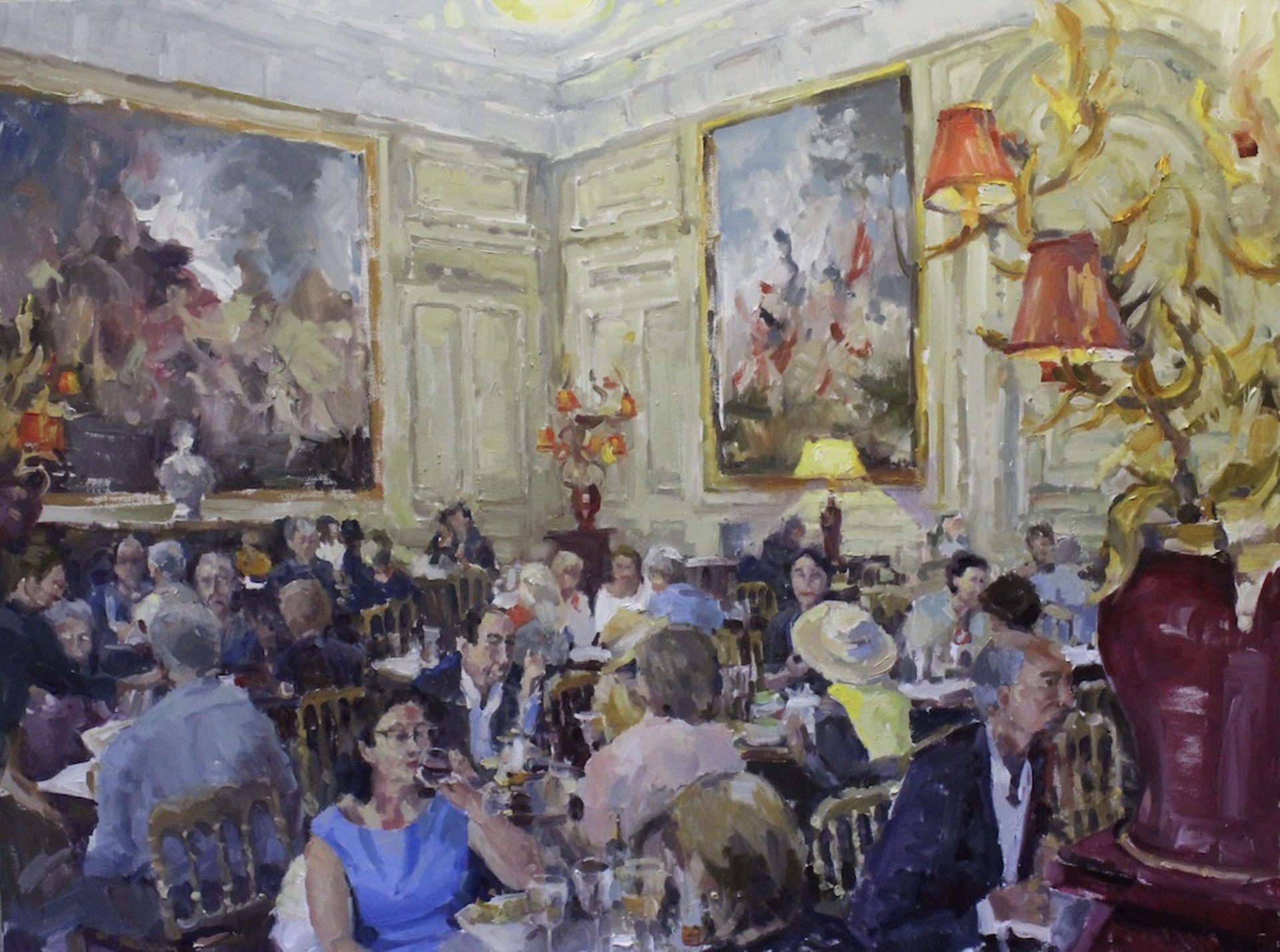 Brunch at Musee Jacquemart-Andre by Brent Jensen