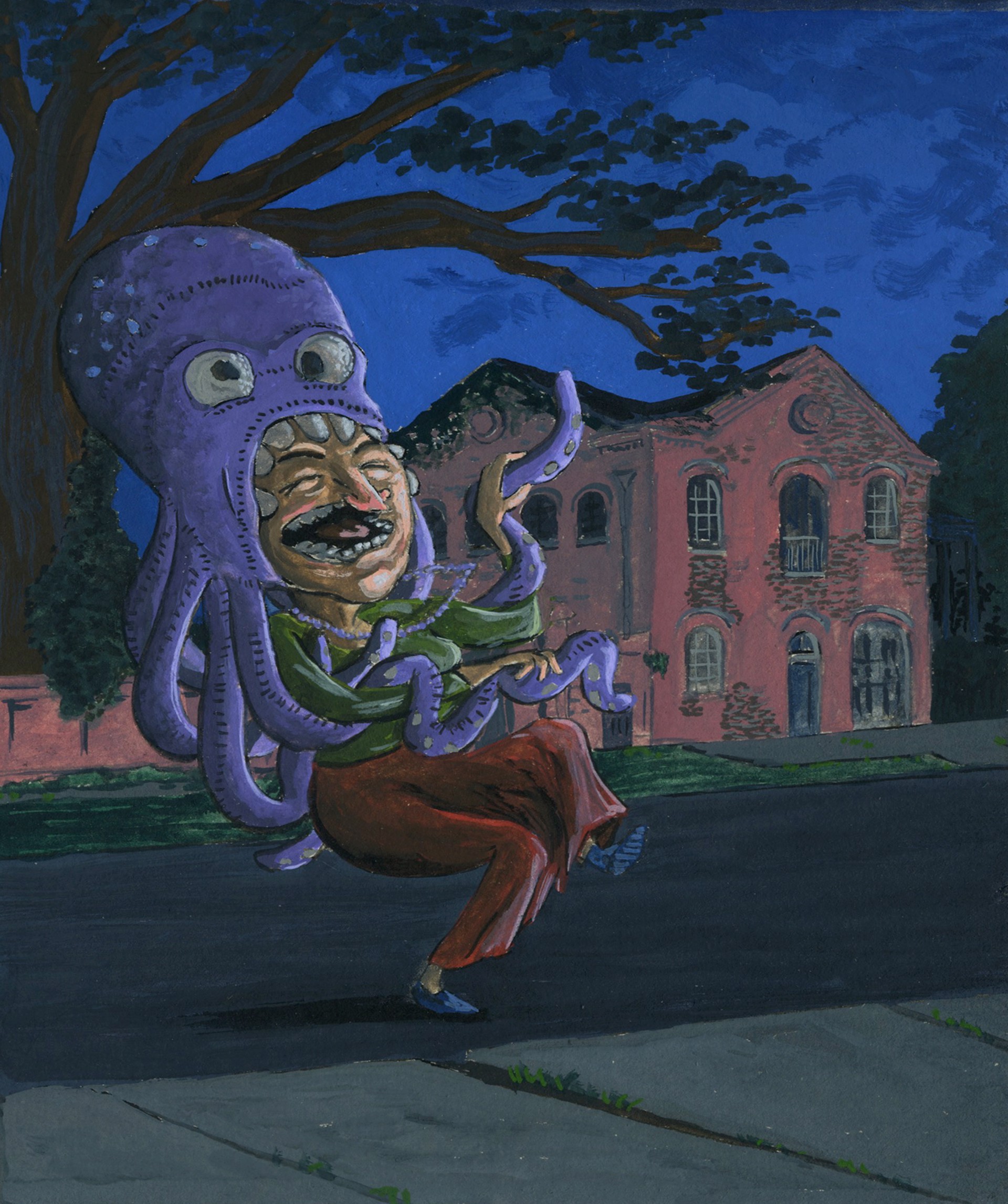 An Octopus Costume on Chestnut by First Street by Jeff Pastorek