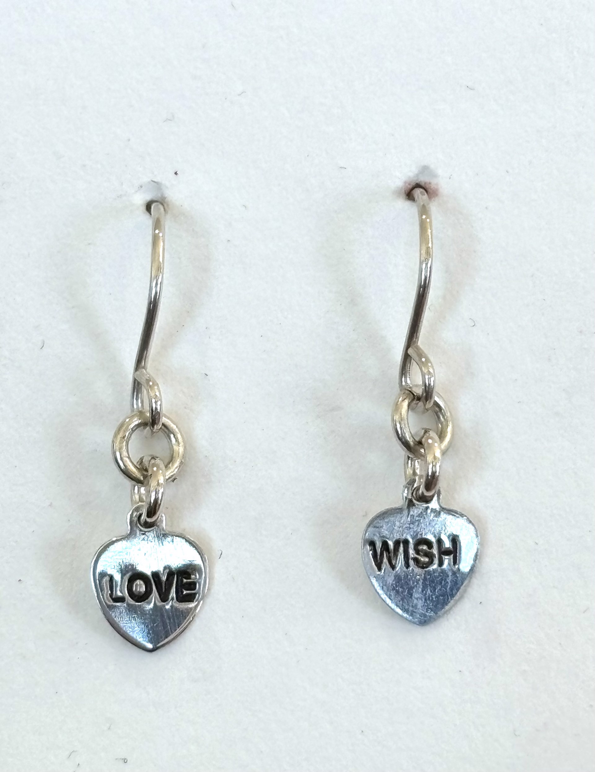Love Wish Mantra Earrings by Emelie Hebert