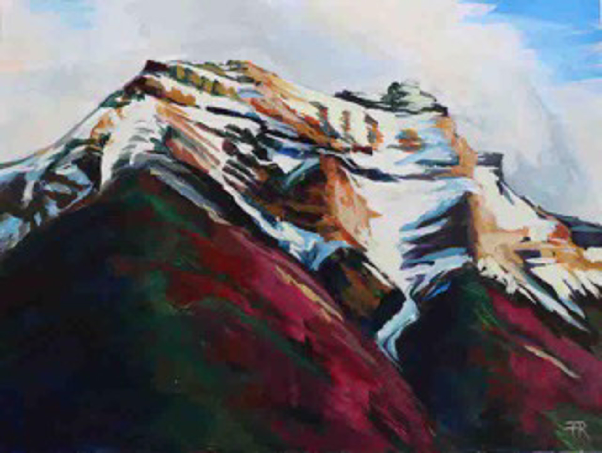 Mount Kerkeslin by Pascale Robinson