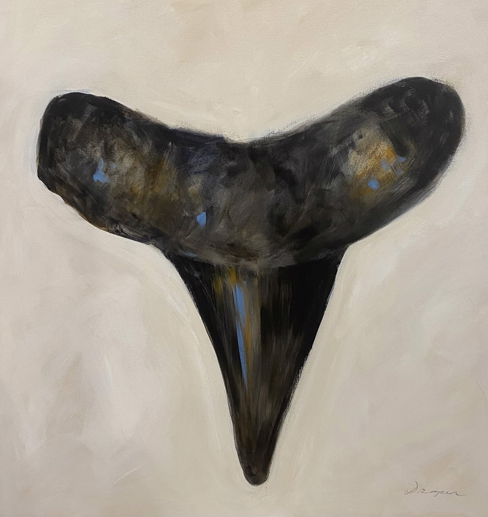 Black Sharks Teeth III by Jim Draper
