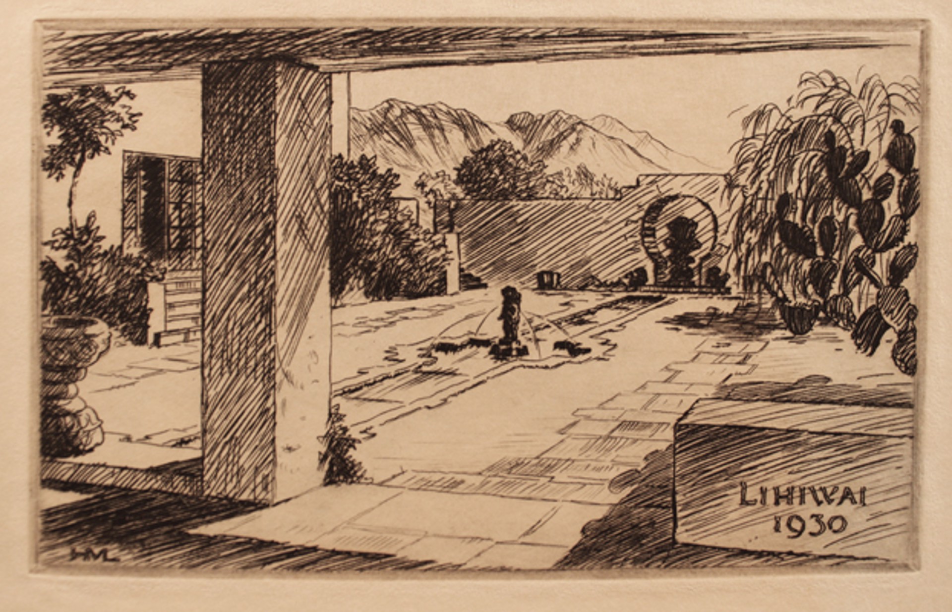 Lihiwai, 1930 by Huc Mazelet Luquiens
