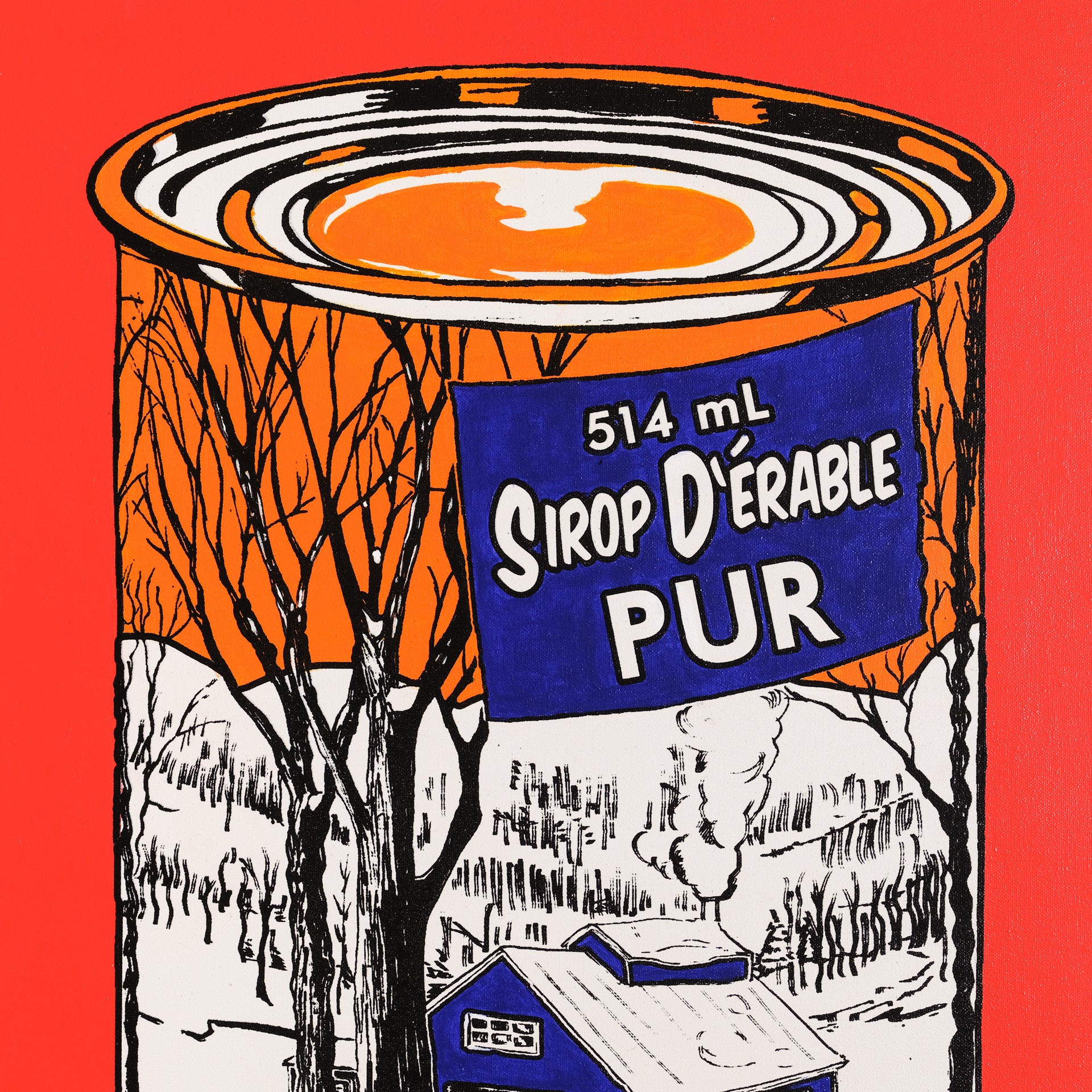 Sirop d'Érable (Red/Orange) by Whatisadam
