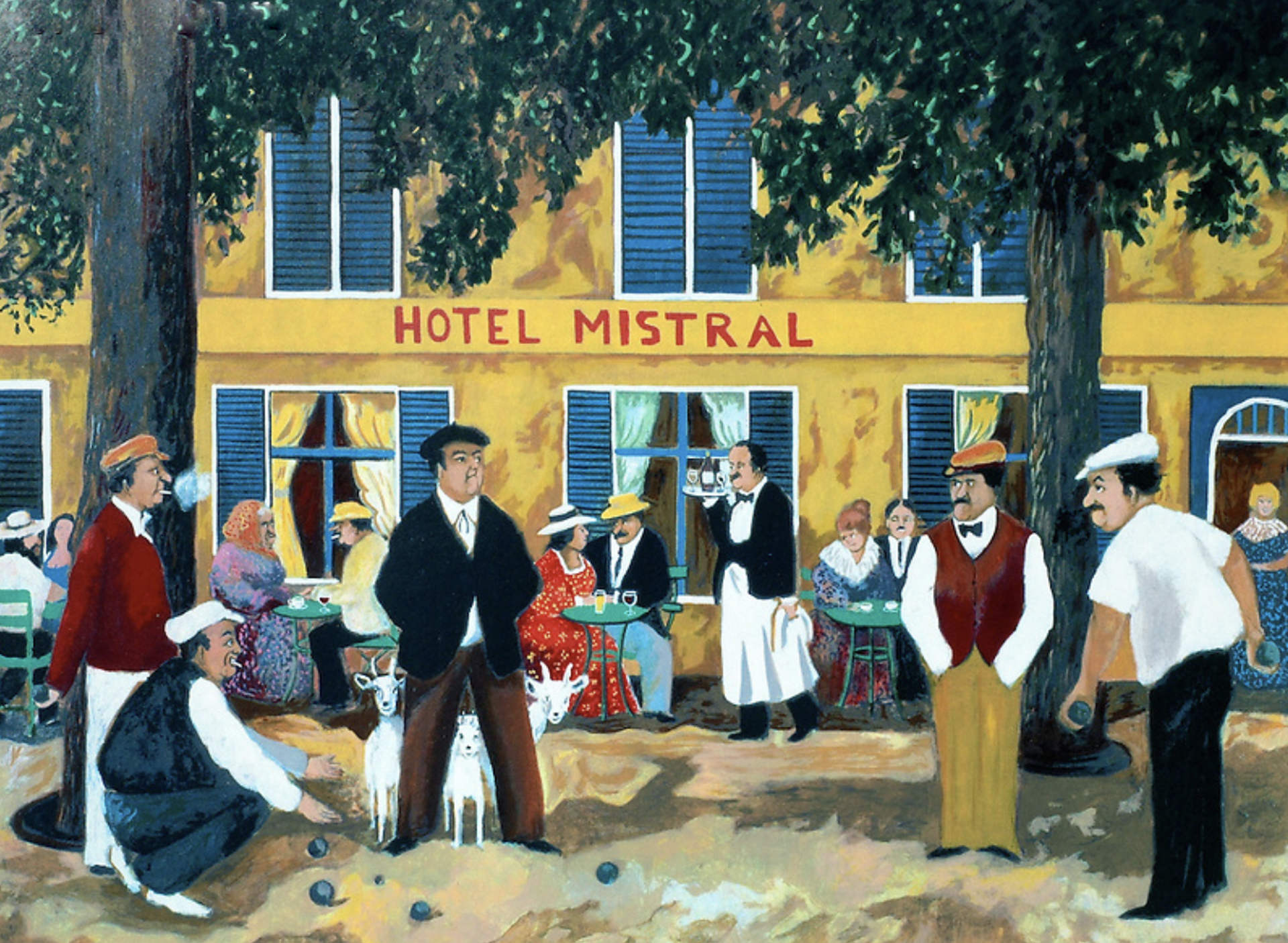 Hotel Mistral by Guy Buffet