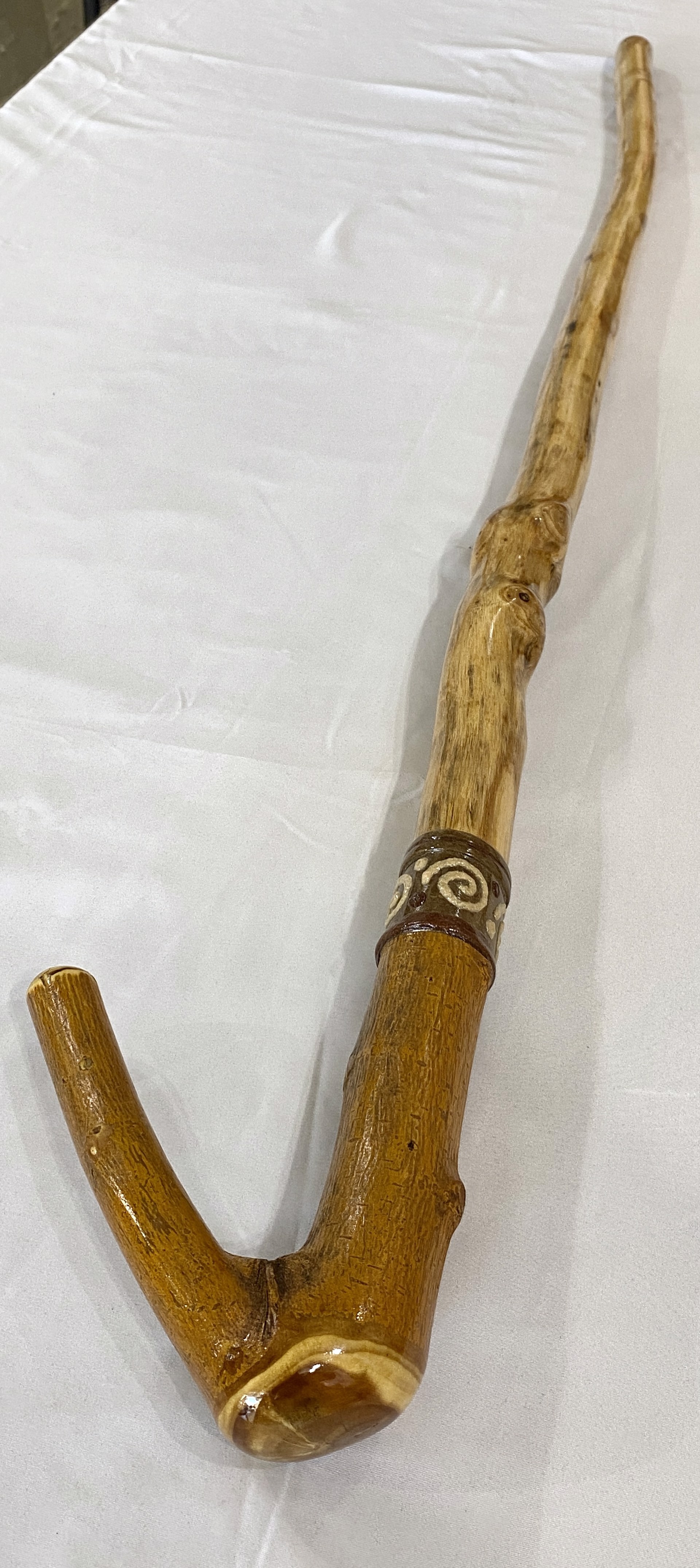 Wooden Walking Stick #12 by Kevin Foote