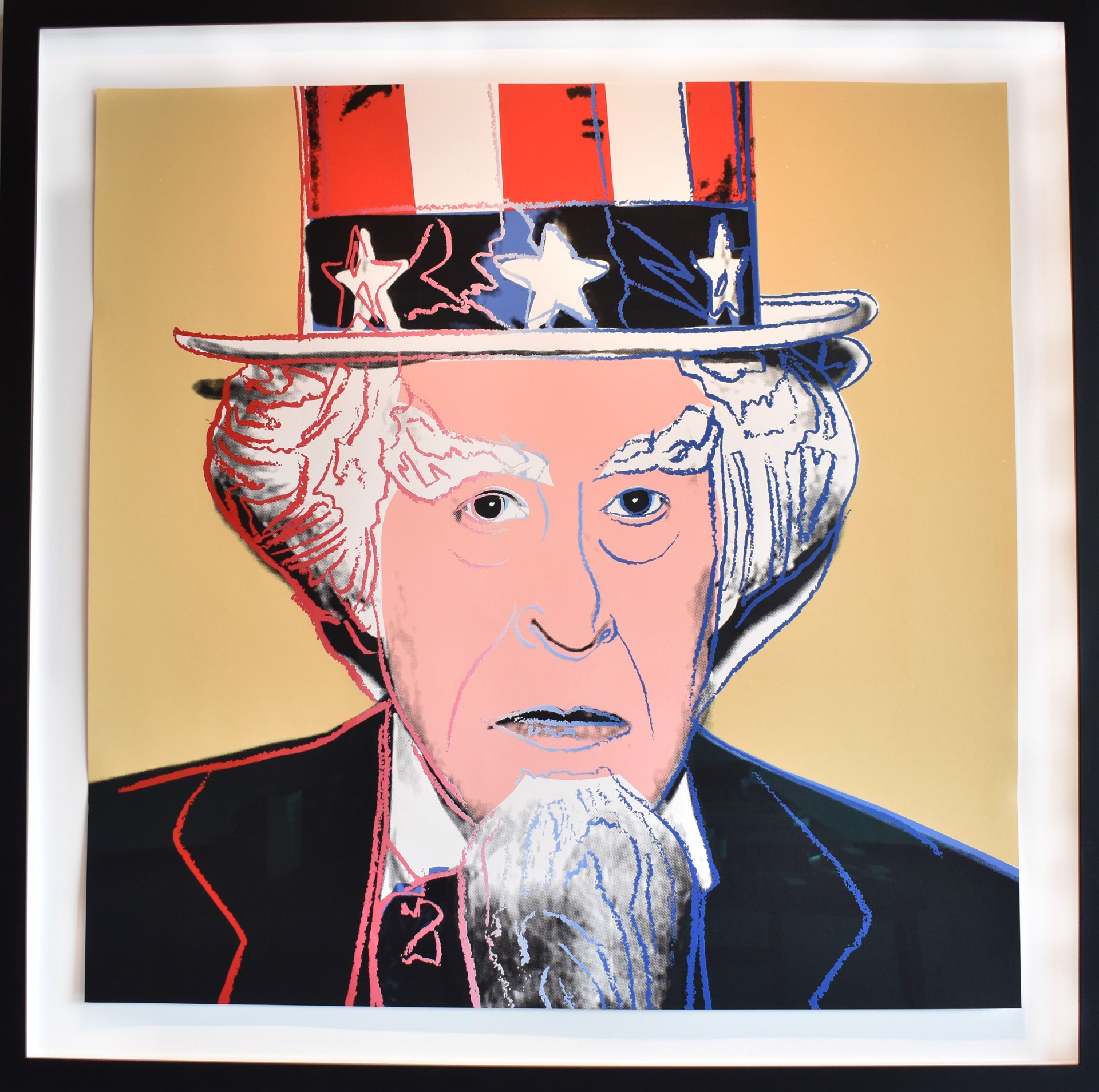 Uncle Sam (After Warhol) by Andy Warhol