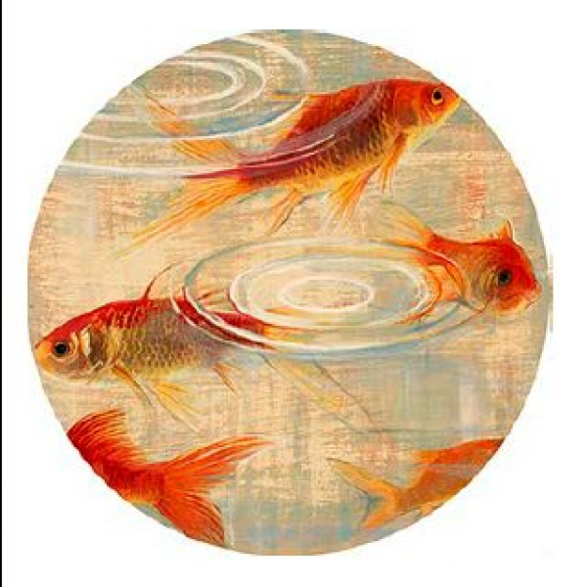 Gold Fish Pond by Mee Shim
