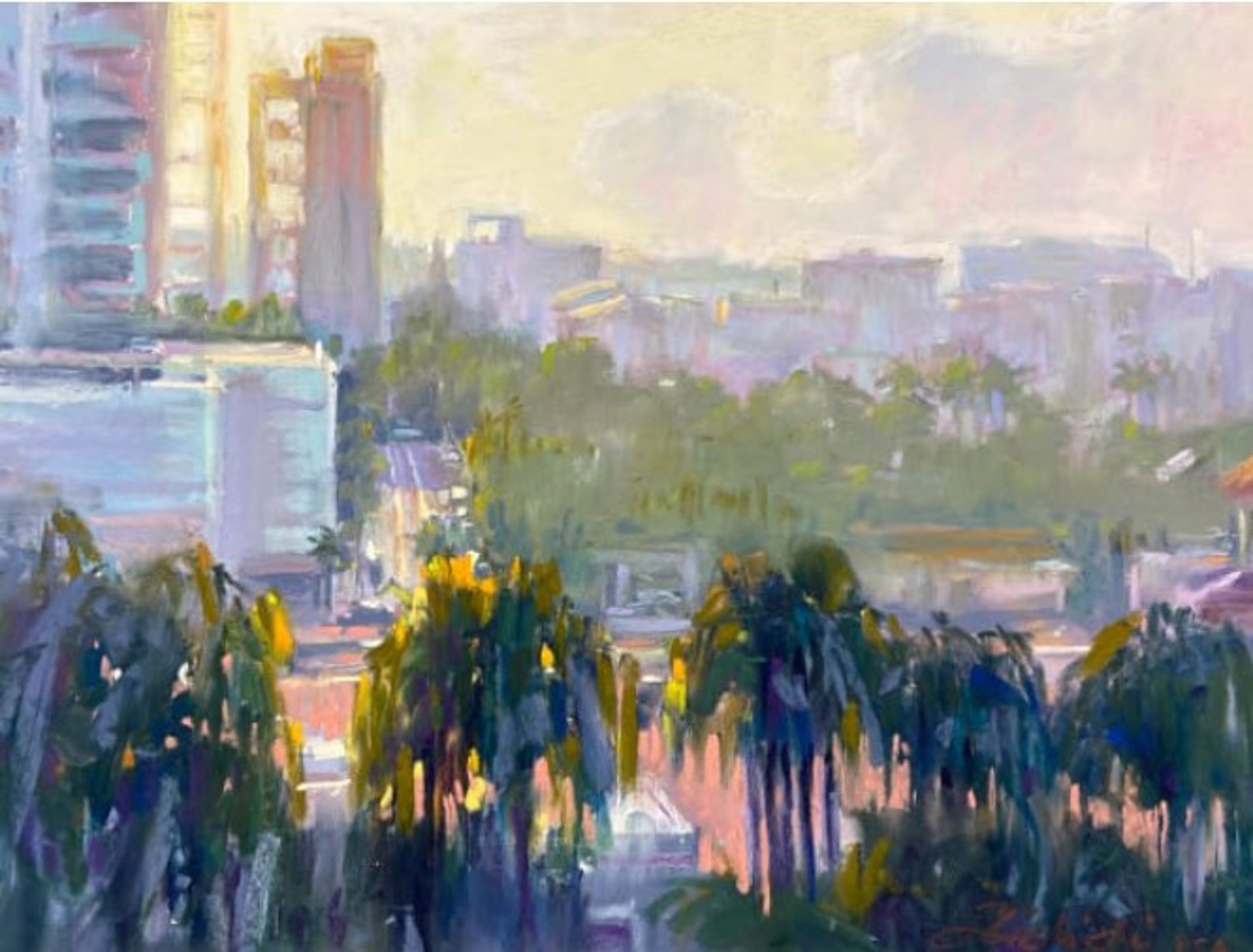City Morning Light by Linda Richichi