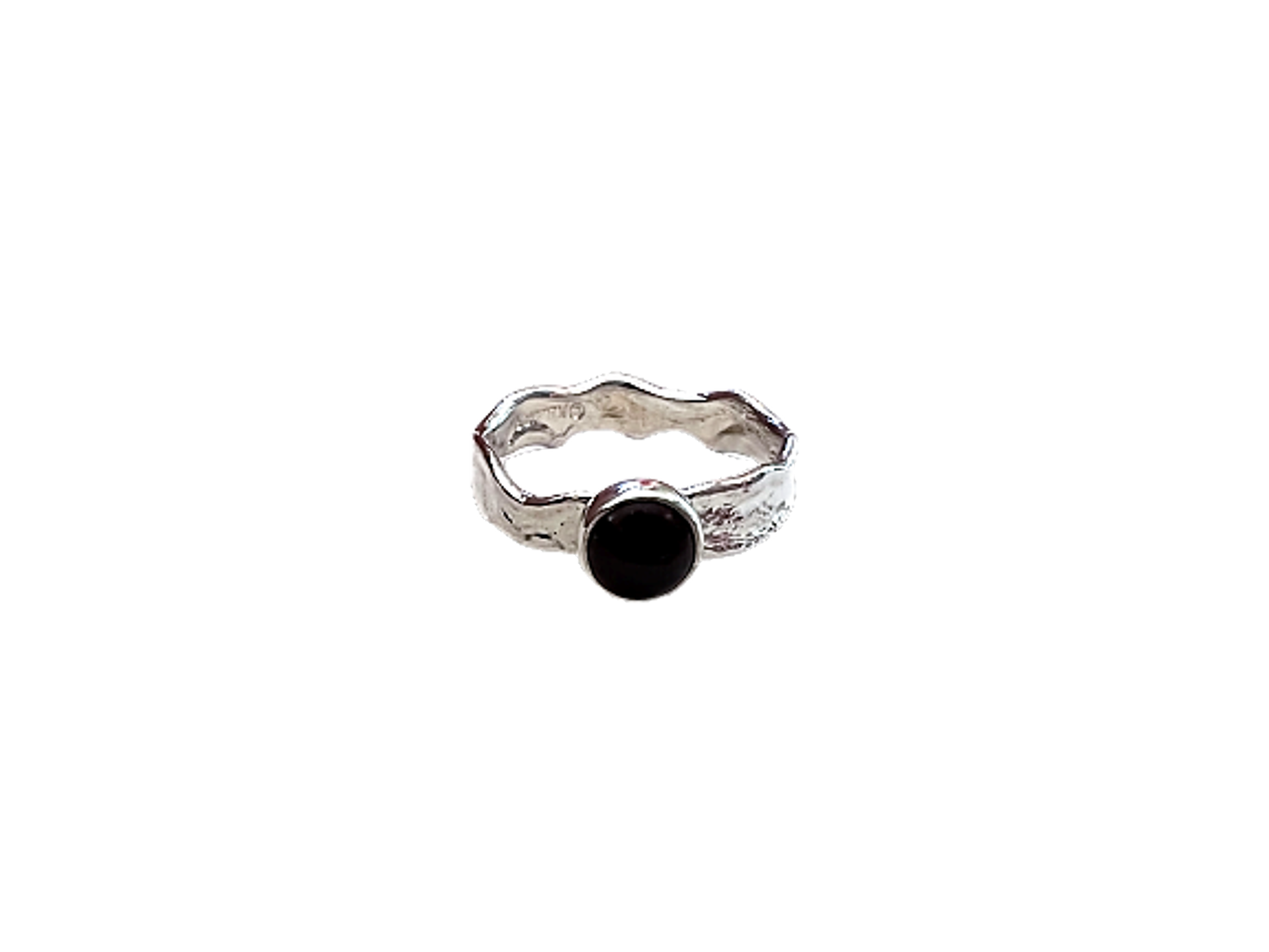 Ripple Ring - Garnet by Kristen Baird
