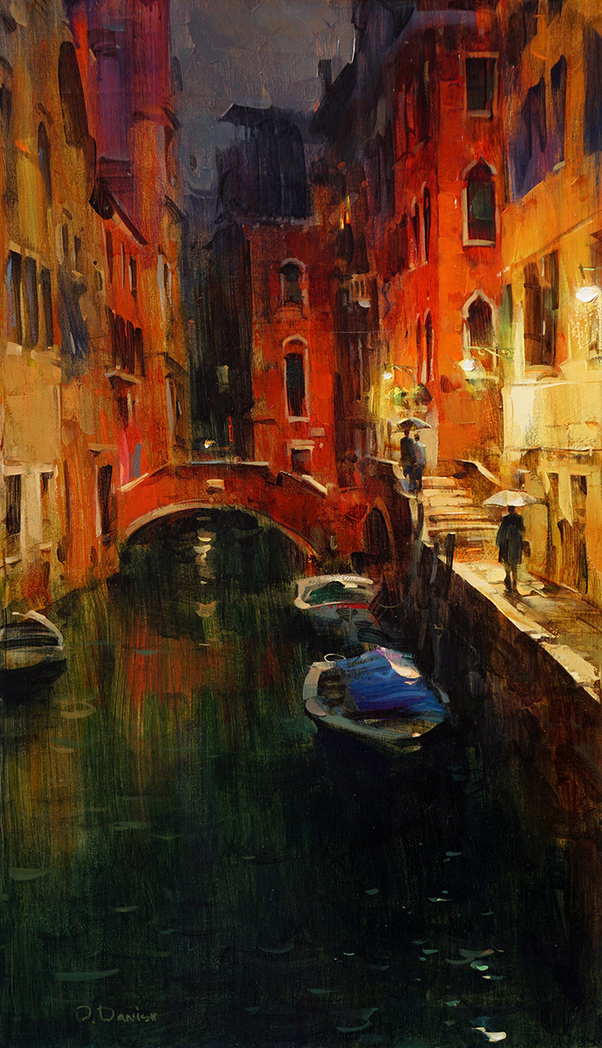 Night in Venice (SOLD) by DMITRI DANISH