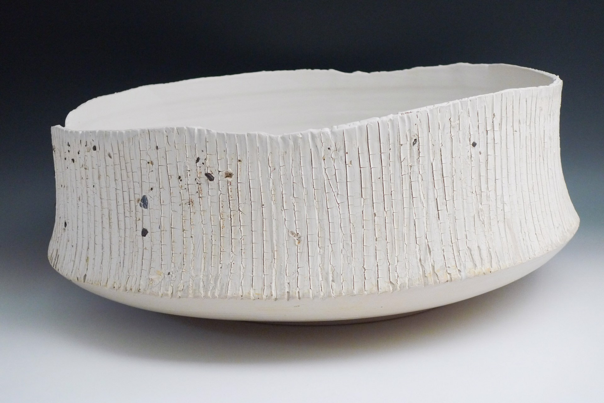 Large Winter Landscape Bowl by Ani Kasten