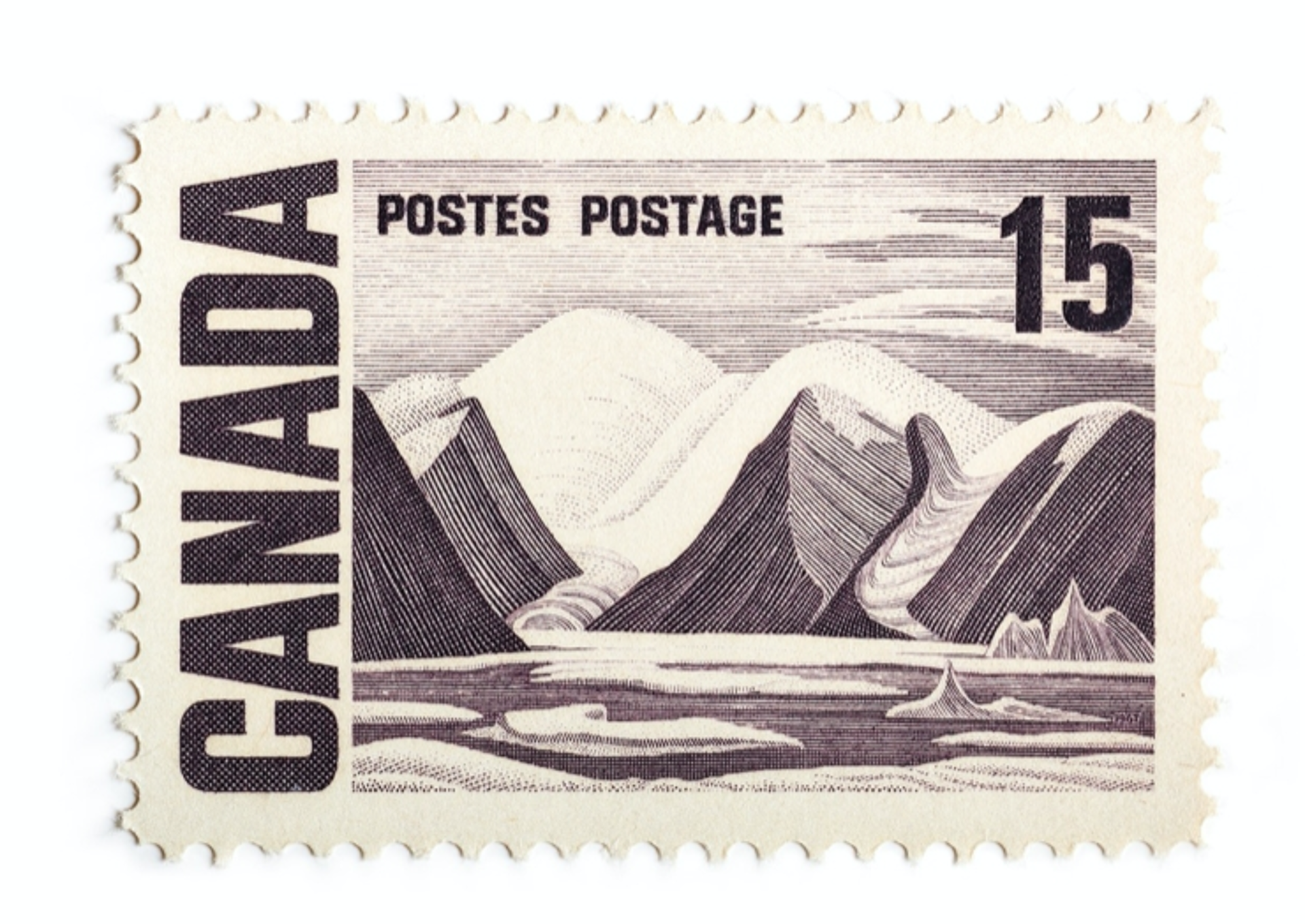 Canada Stamp 15 cents by Peter Andrew Lusztyk | Collectibles
