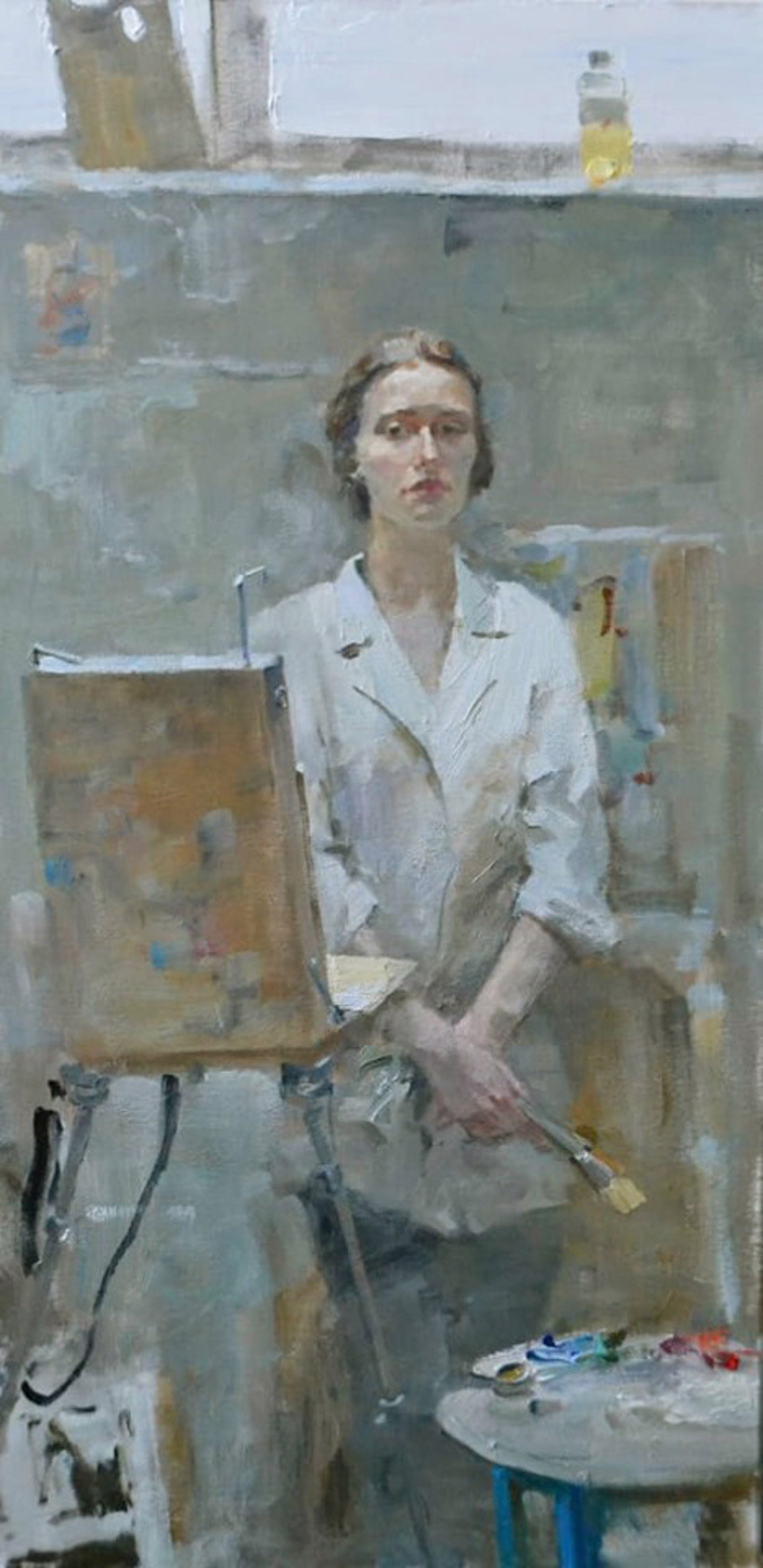 Girl in the Studio by Arina Tikhonova