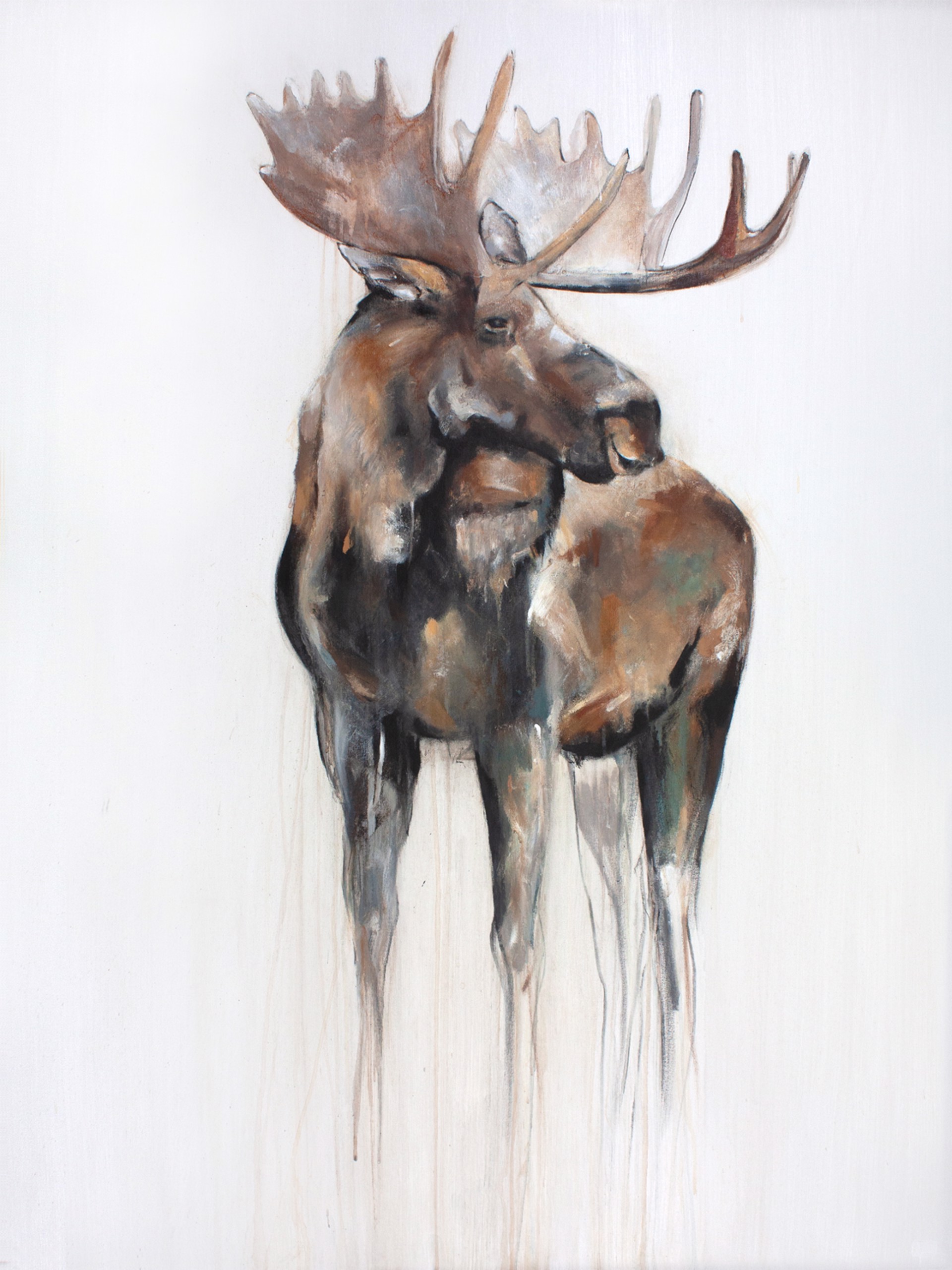 Moose III by Myriam Rousseau