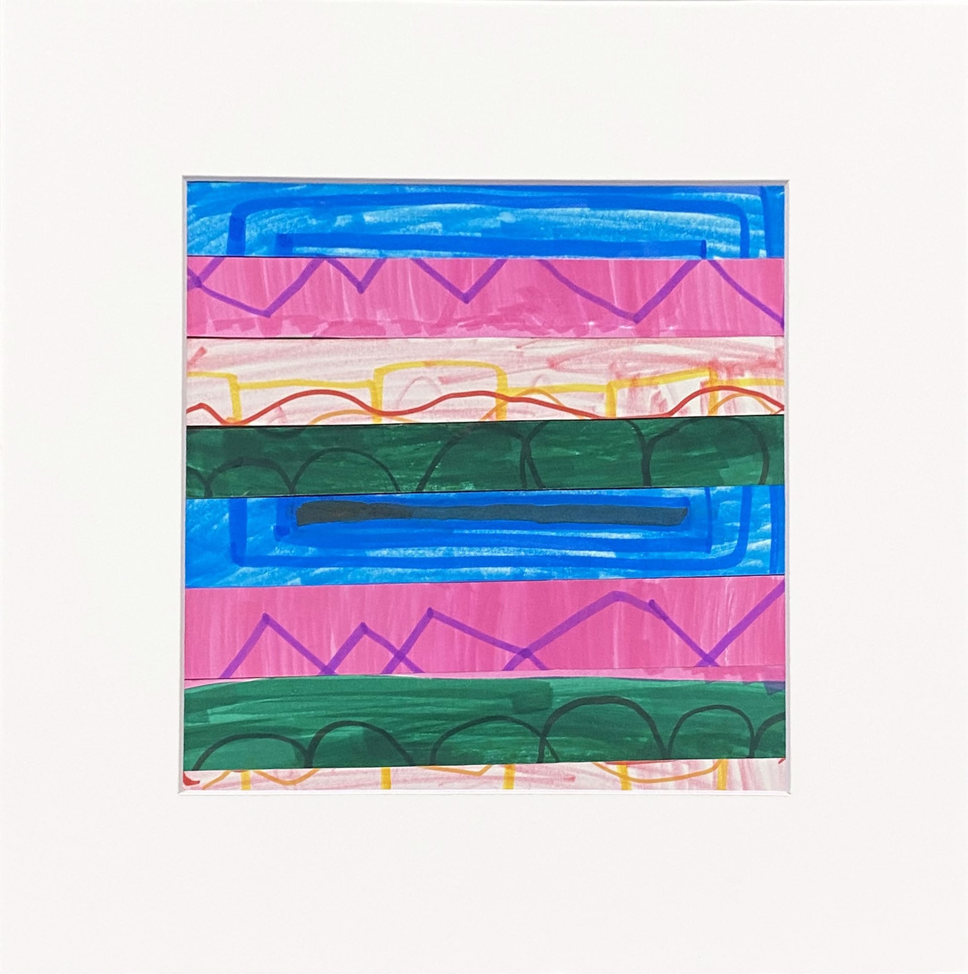 "Line Abstract 1" by Artist Unknown by Autism Academy
