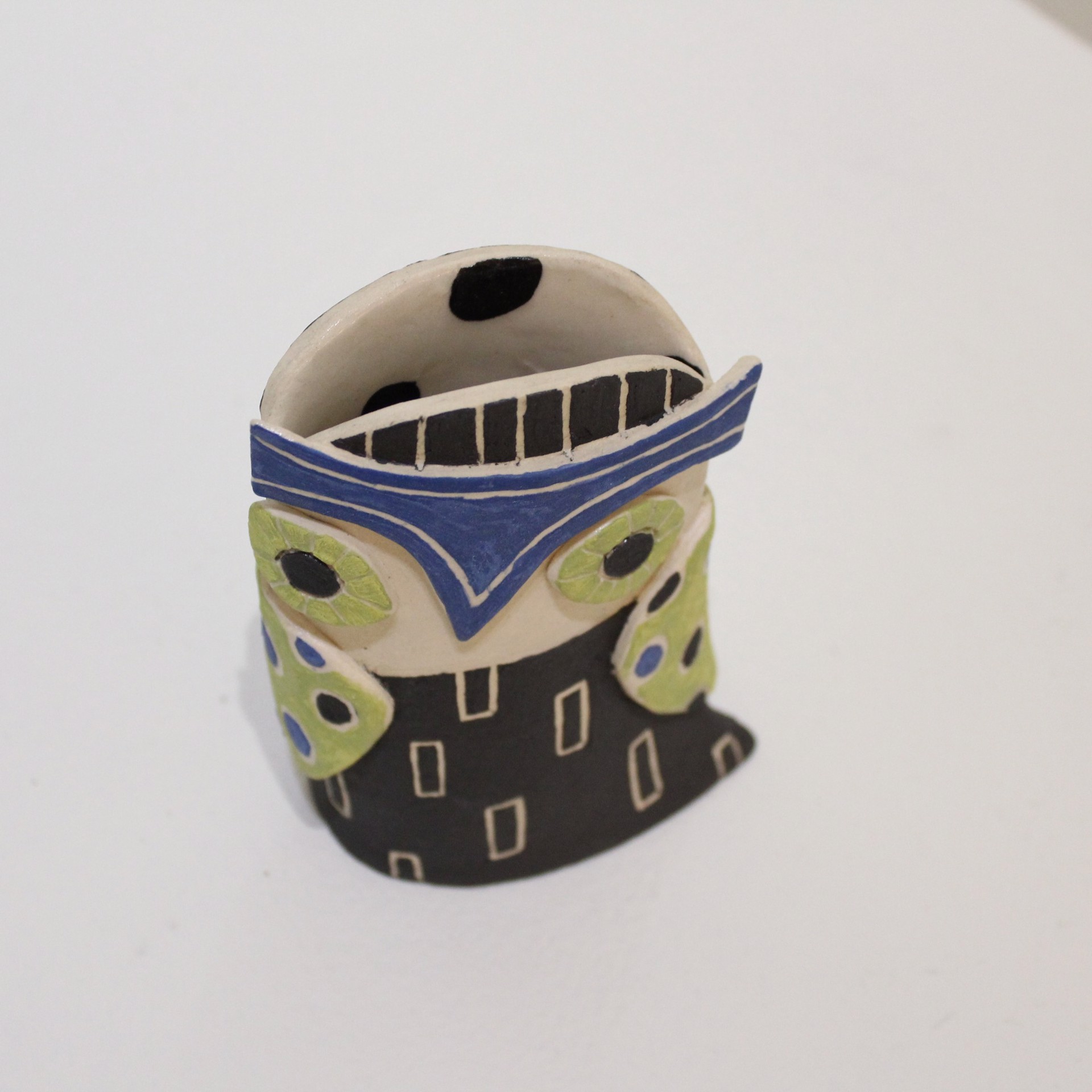 Small Owl Vase by Tammy Smith