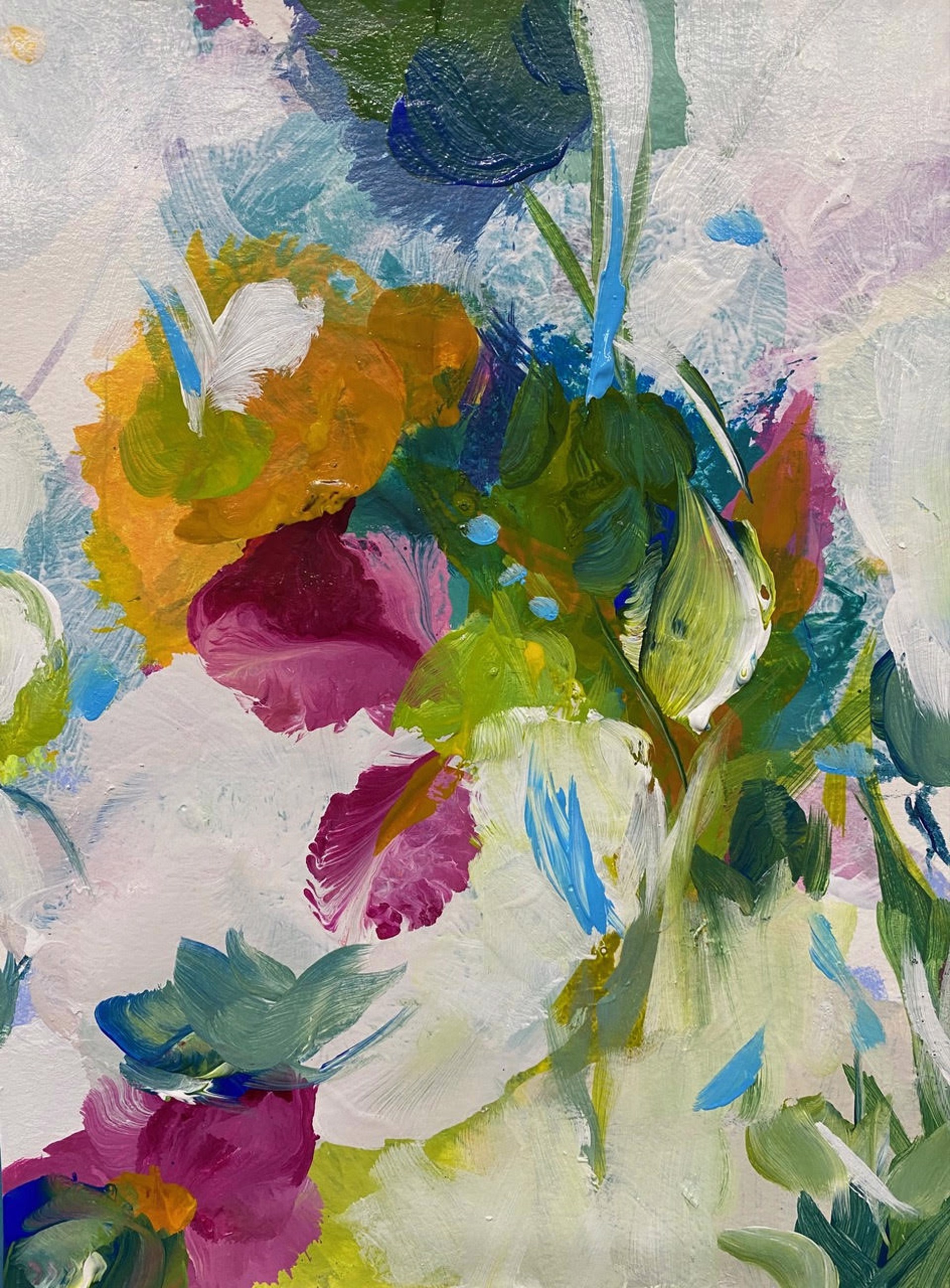 Flight of the Hummingbird X by Jennifer JL Jones